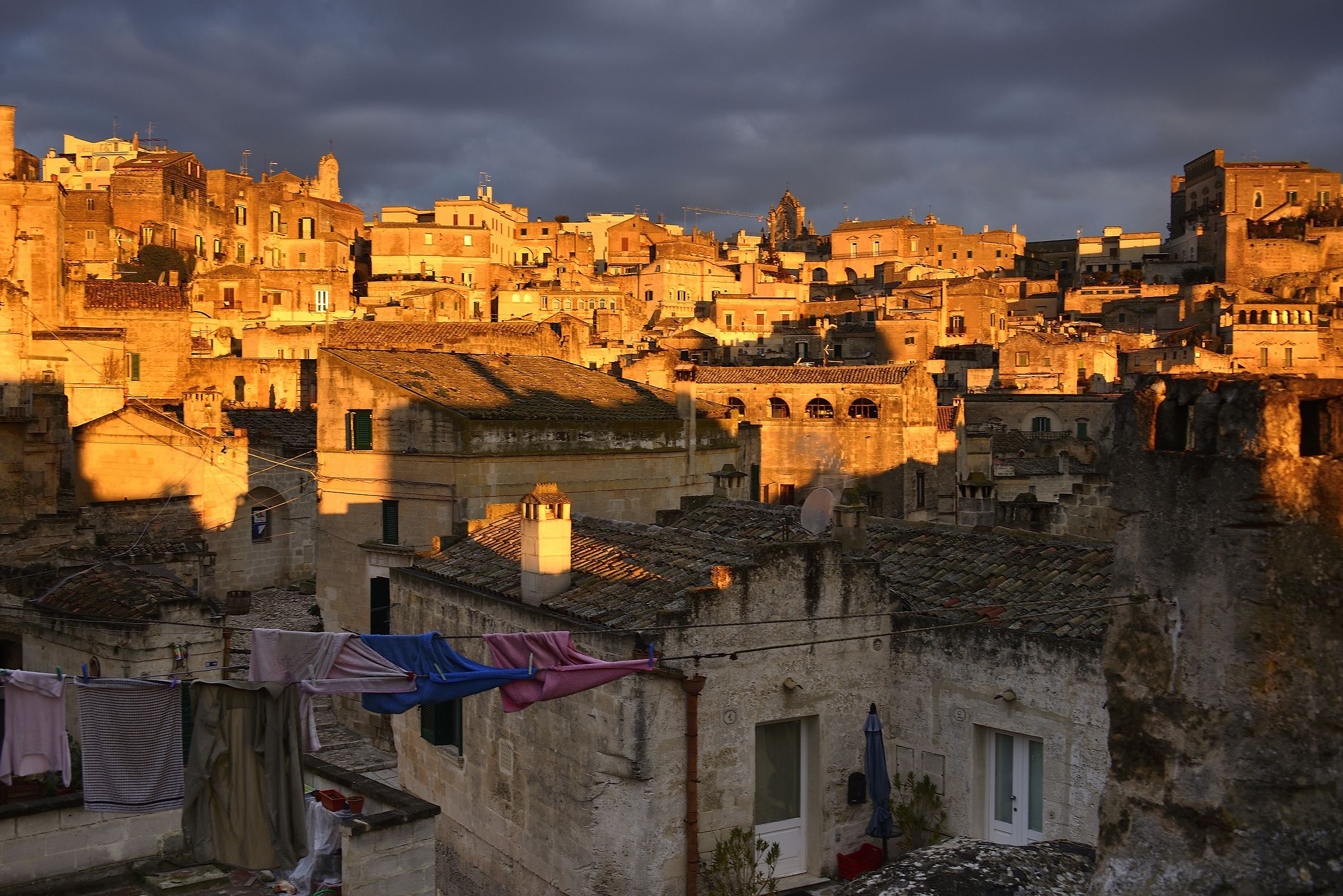 Alba a Matera