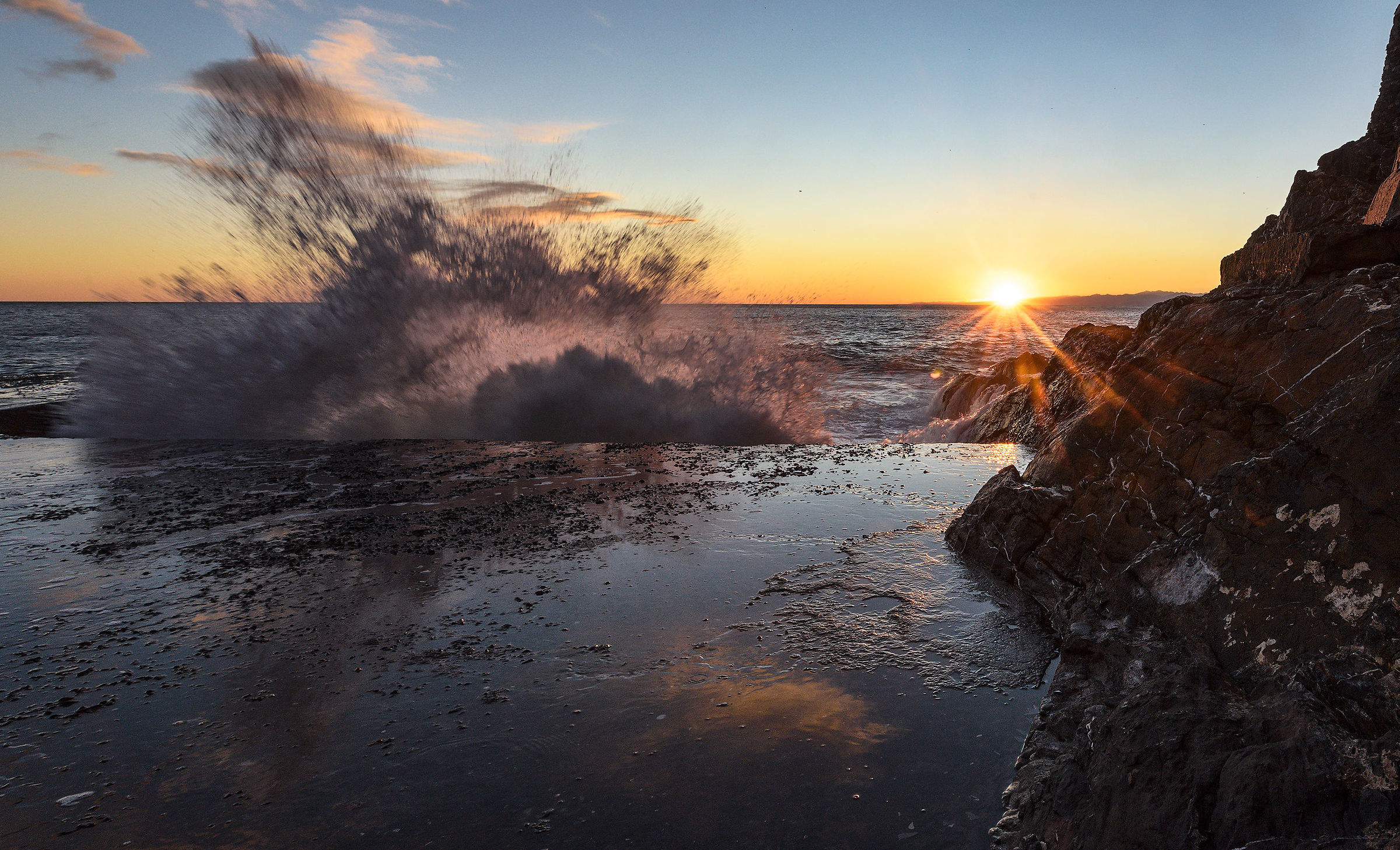 The last rays in Camogli