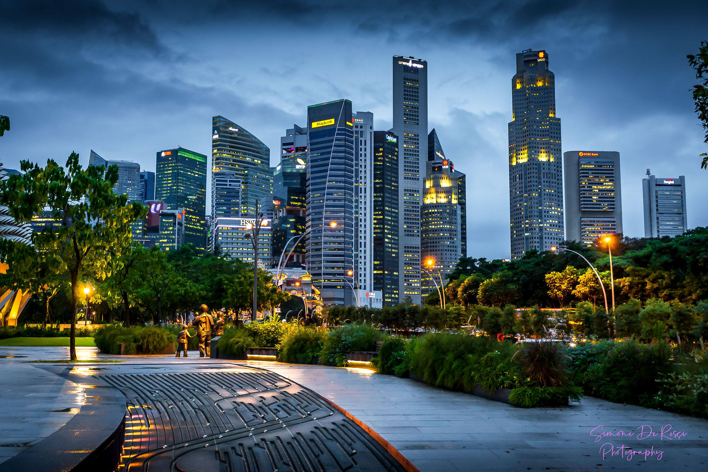 Singapore skyline
