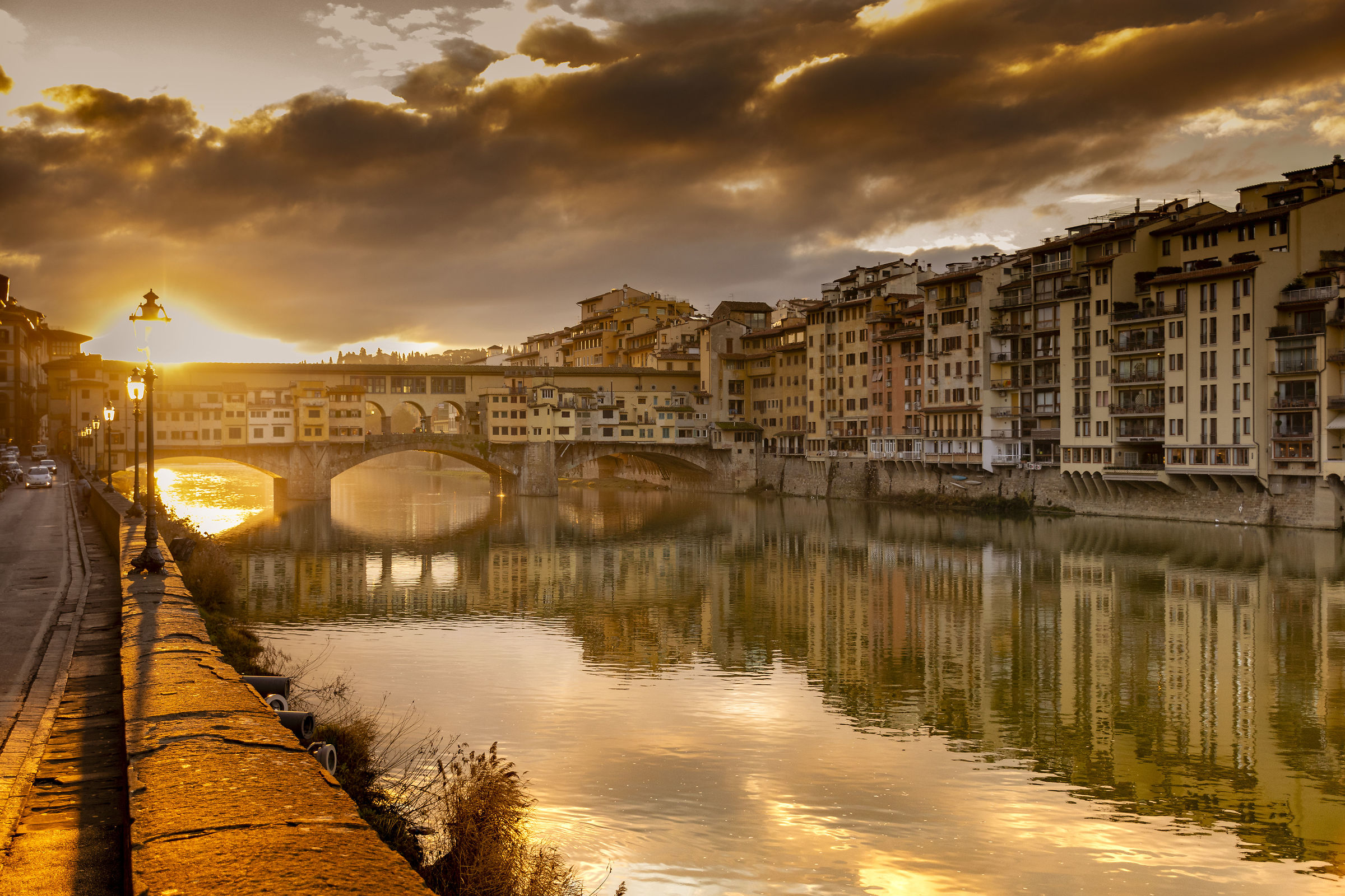 A sunrise in Florence