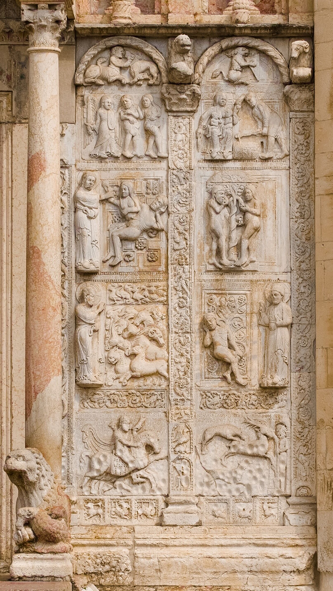 New Testament stories in S. Zeno