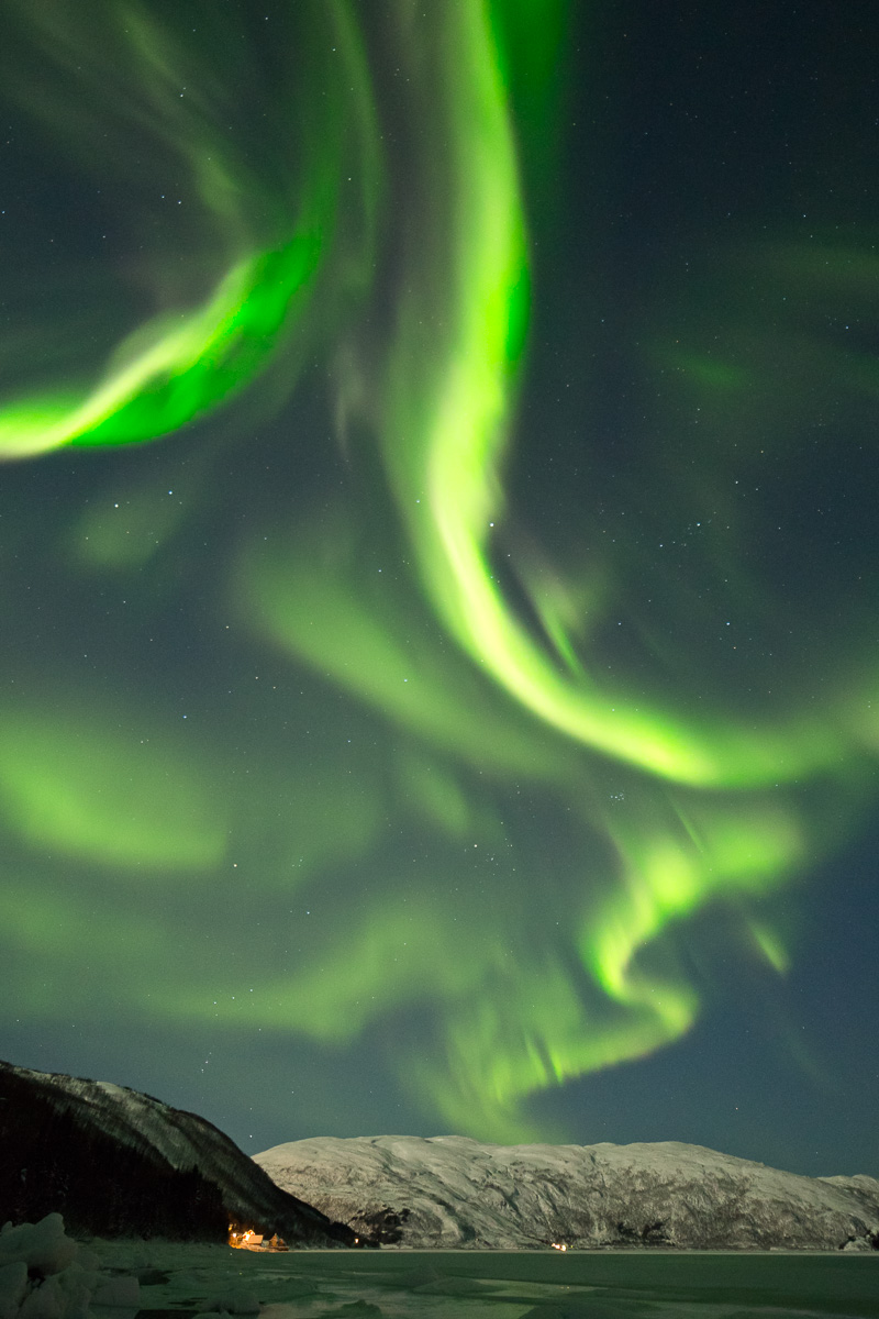 Aurora a Ersfjord