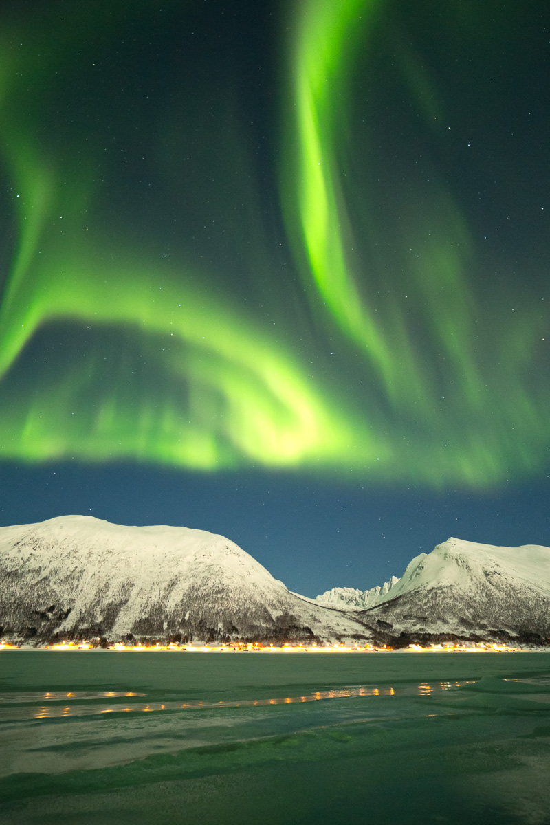 Aurora a Ersfjord