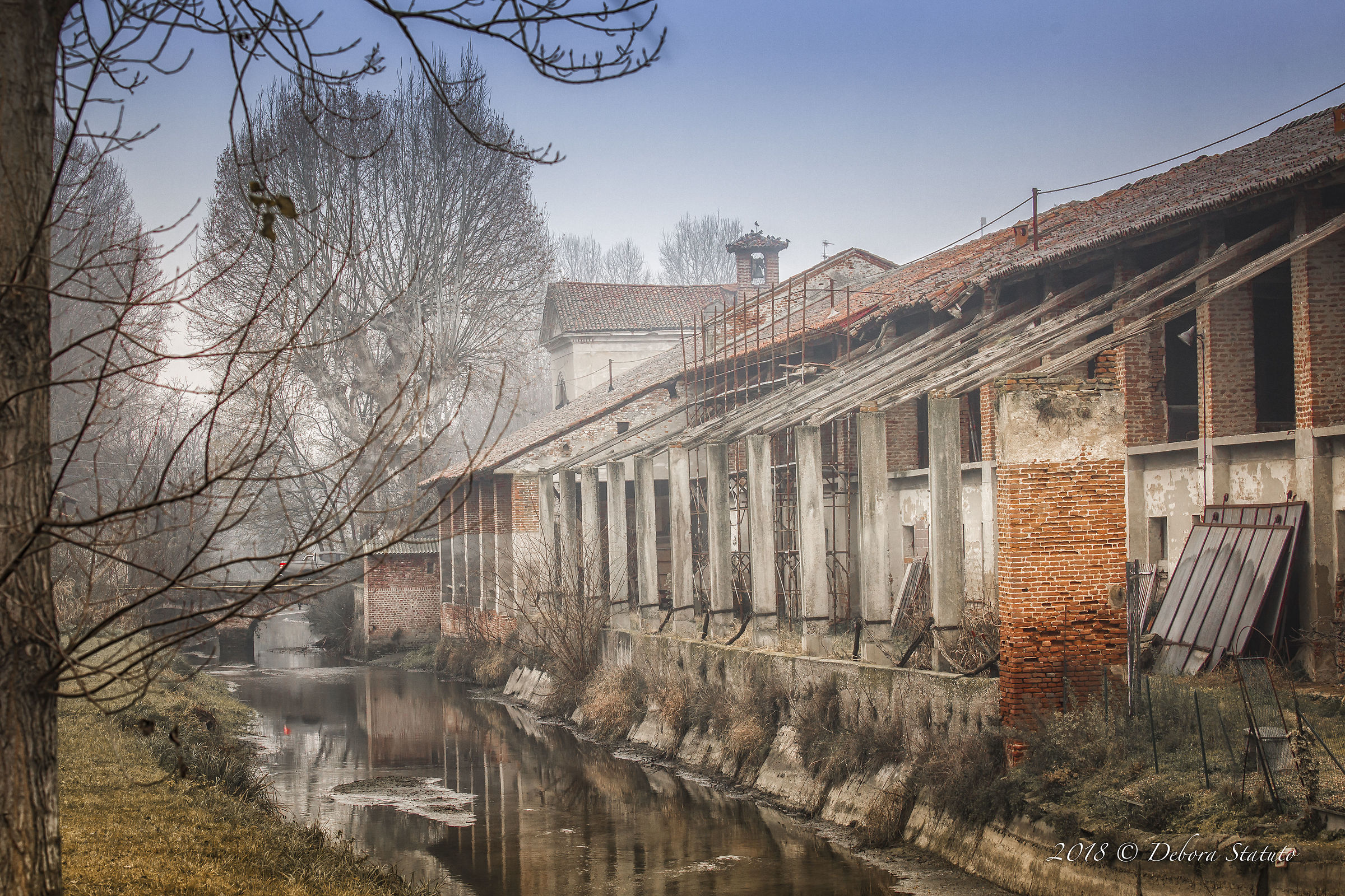 Old Lombard Farmhouses