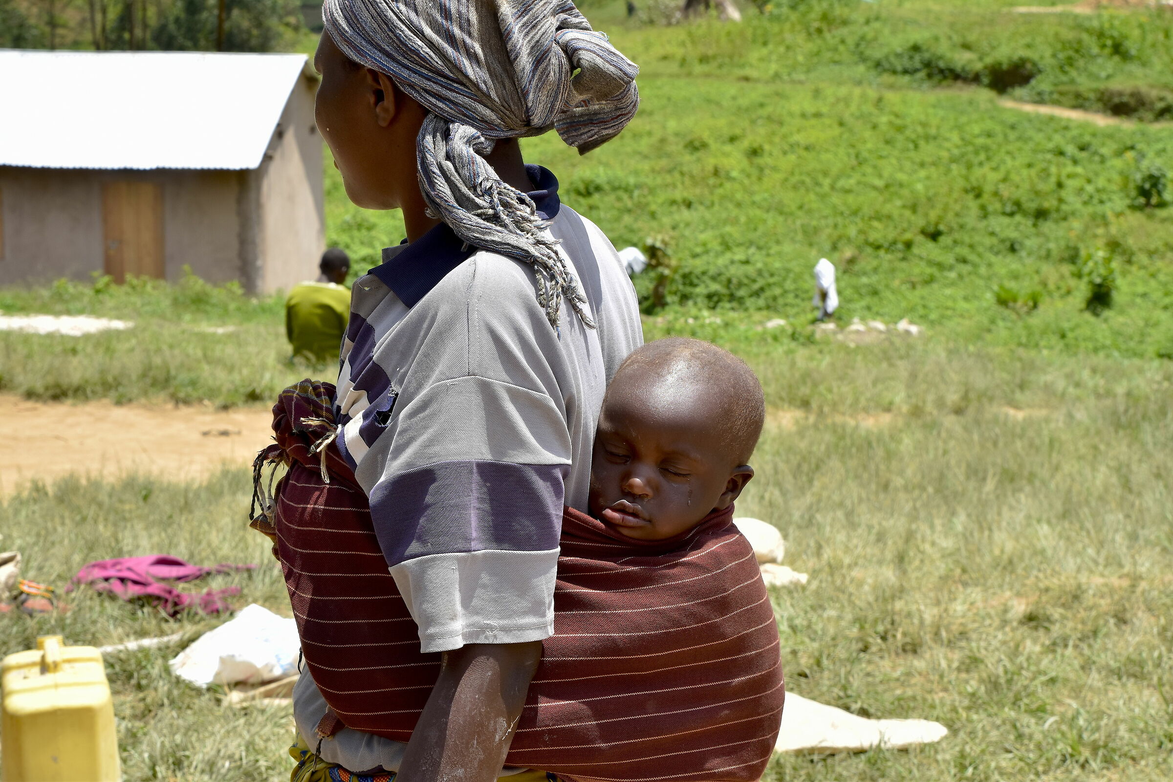 Una lacrima sul viso