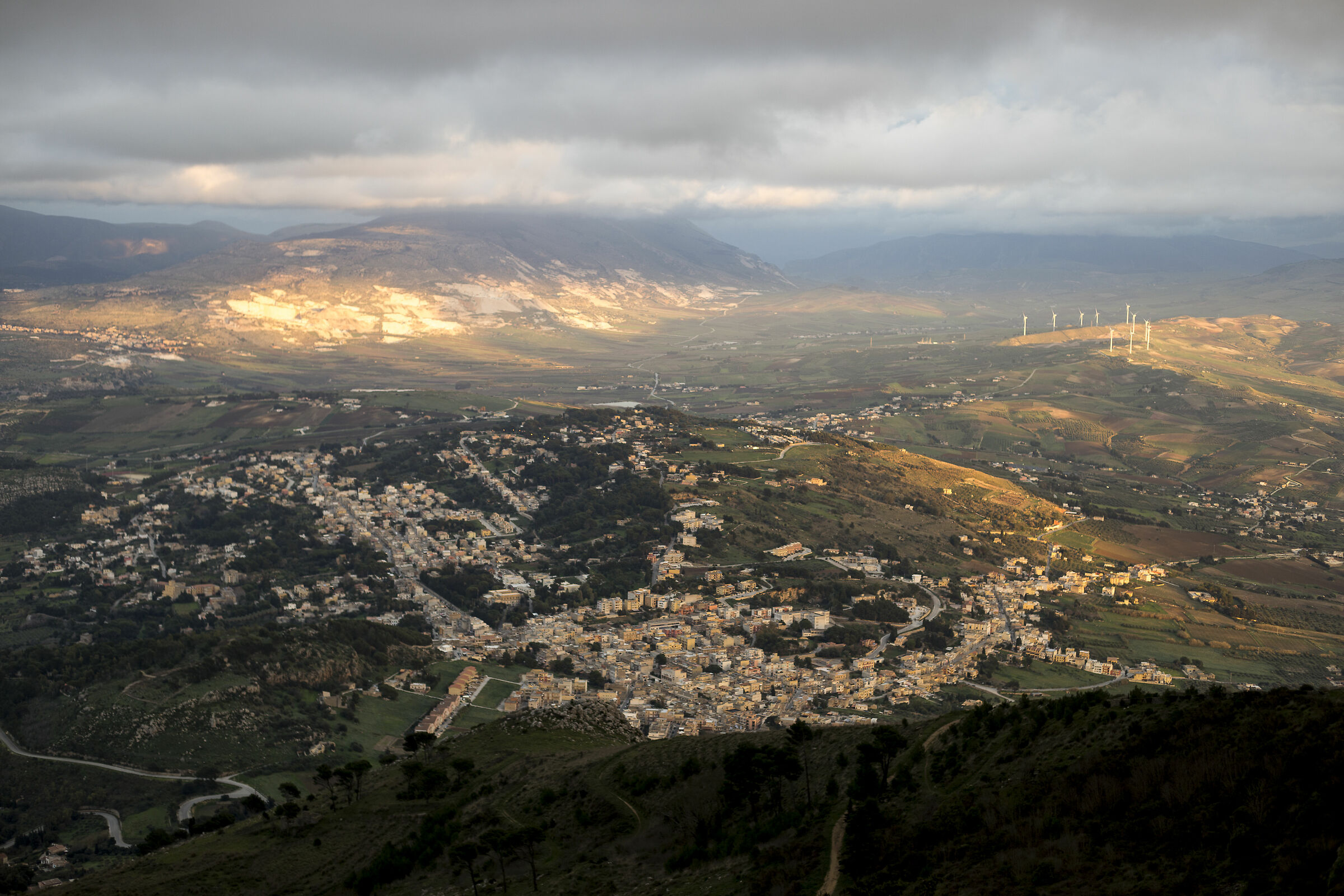 View from Erice
