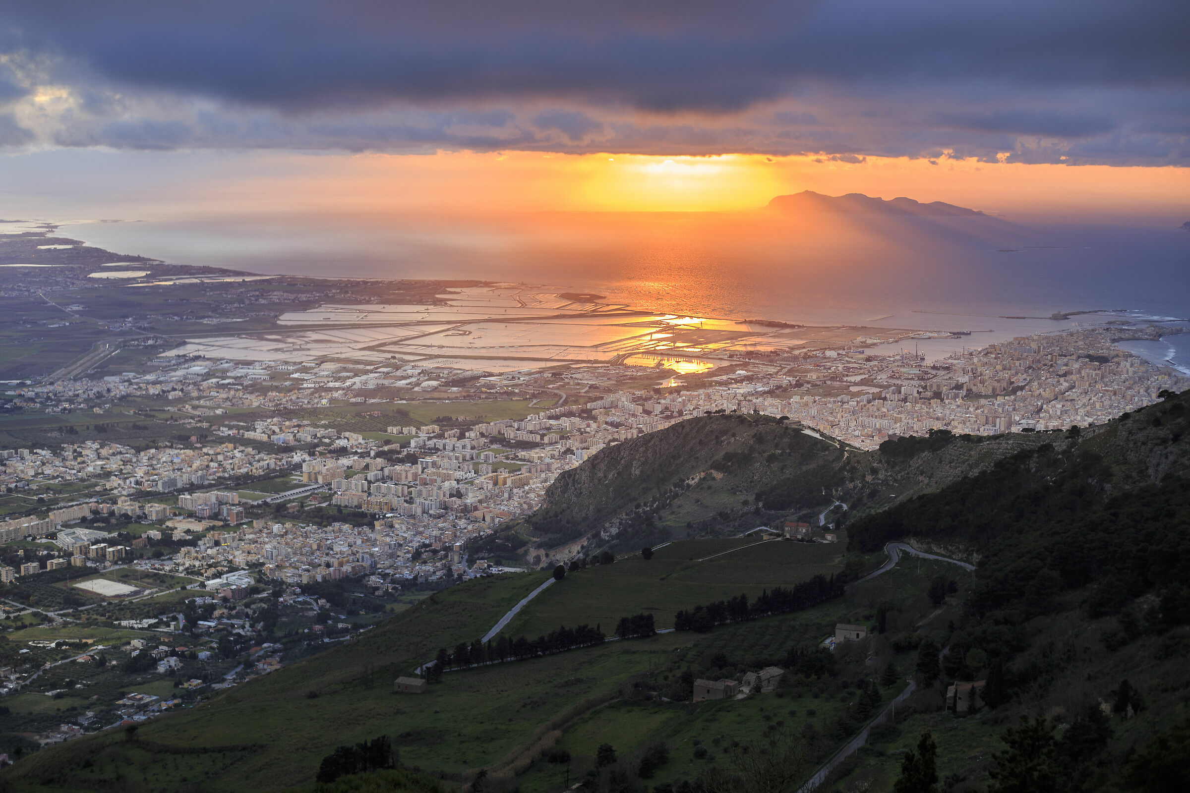 Trapani and its salt pans
