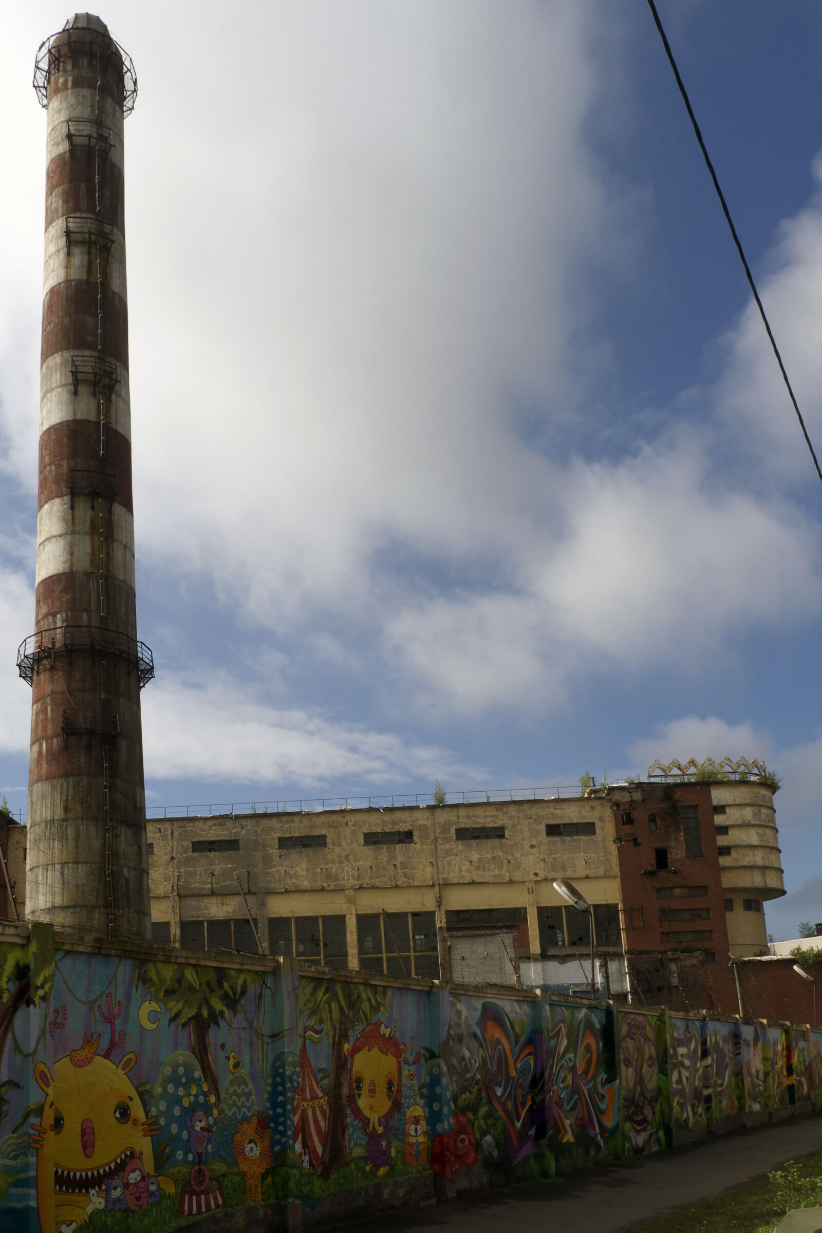 Mural in Saint Petersburg