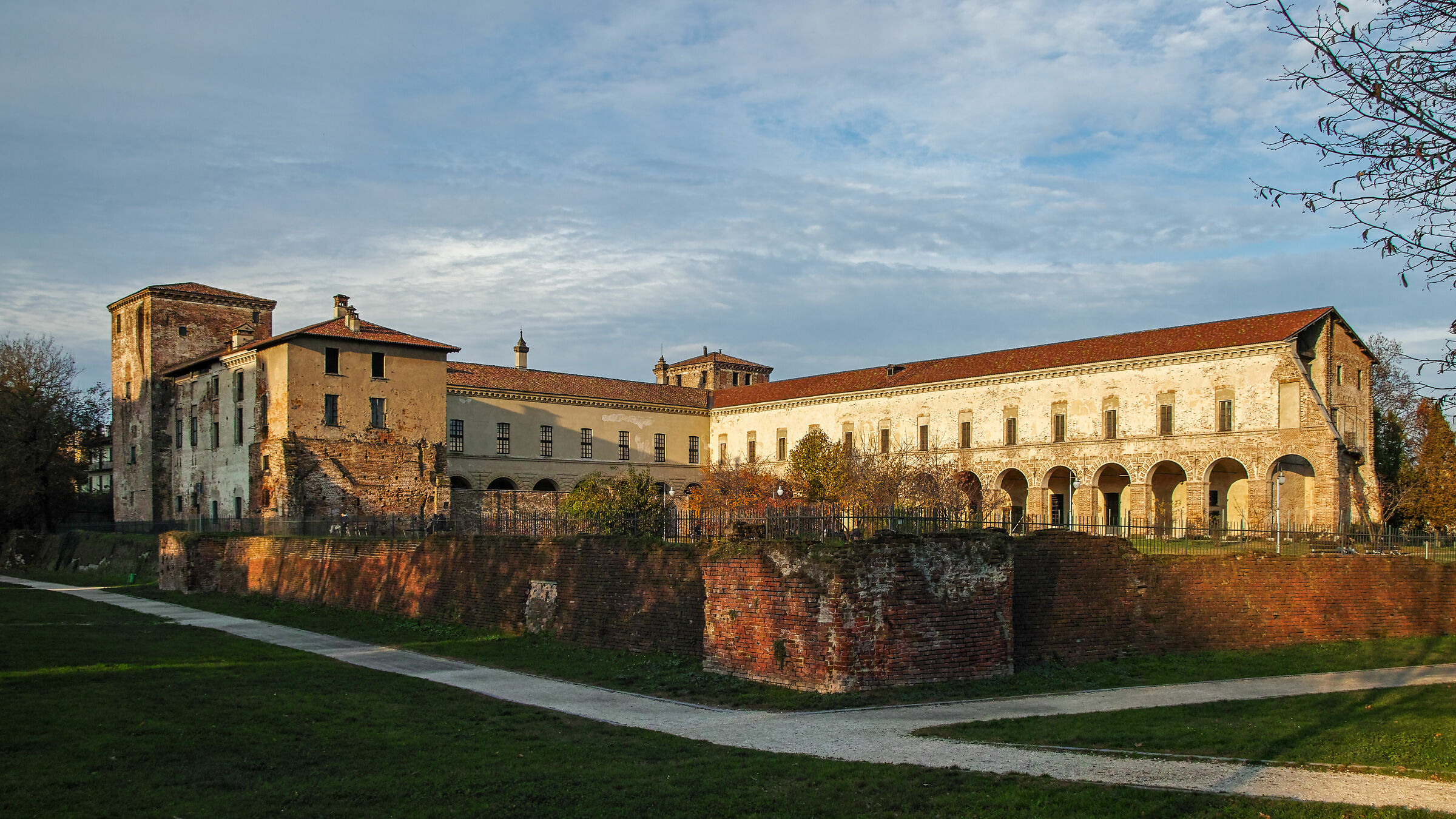 Il castello del Medeghino a Melegnano