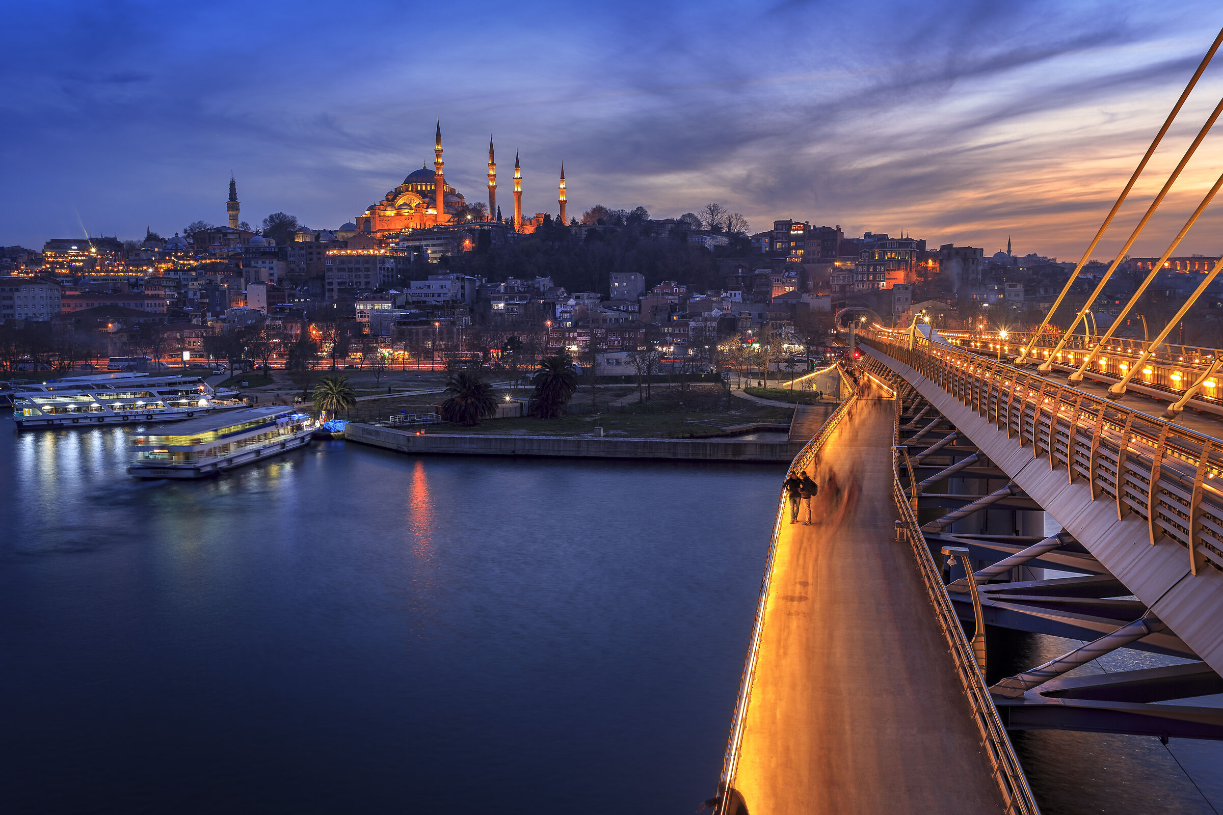 Sunset on the Sultanahmet