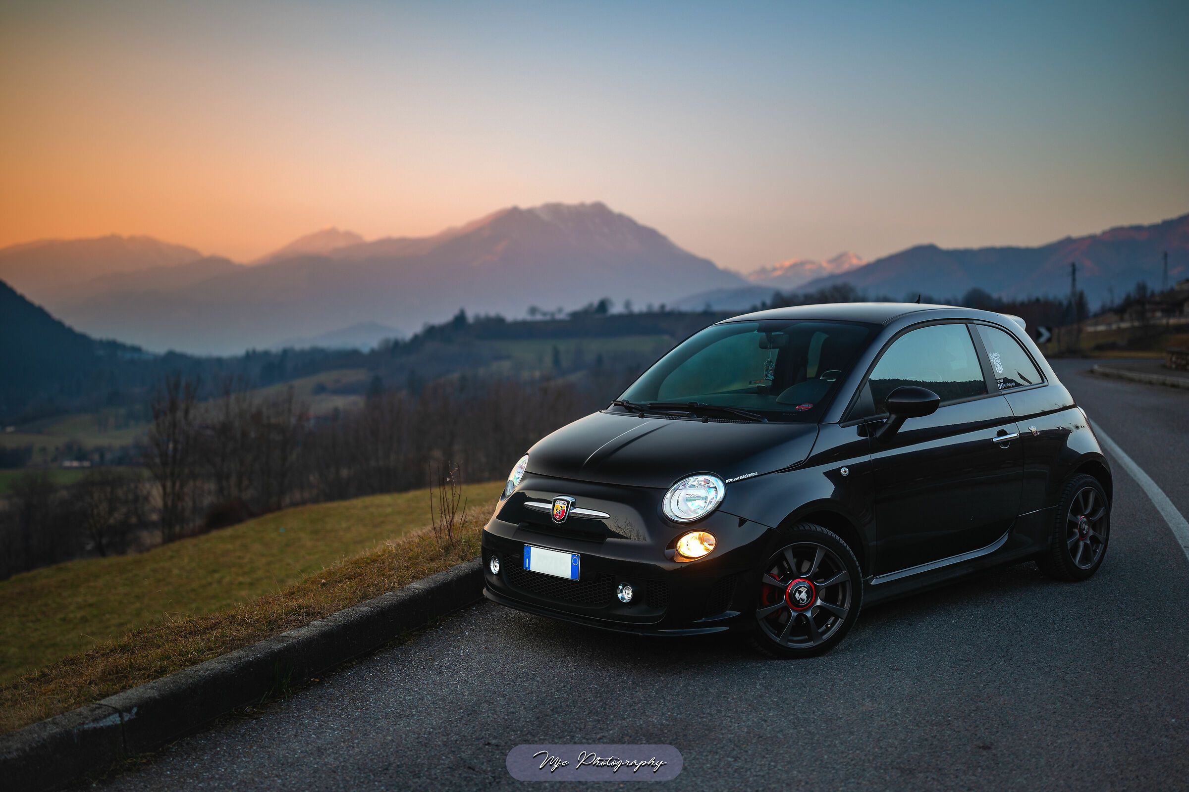 Abarth 500 e le Prealpi Orobie