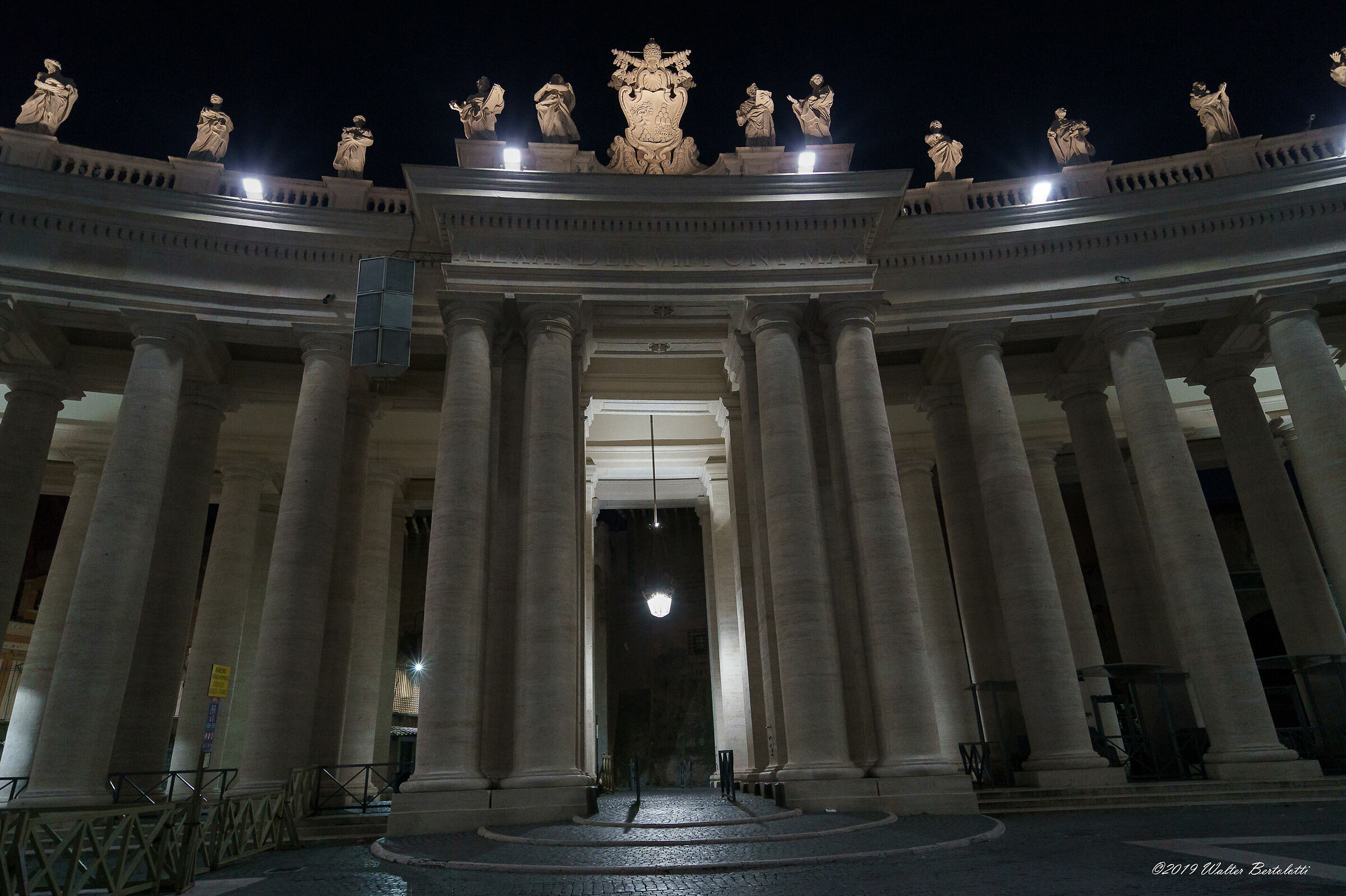 Il colonnato di San Pietro