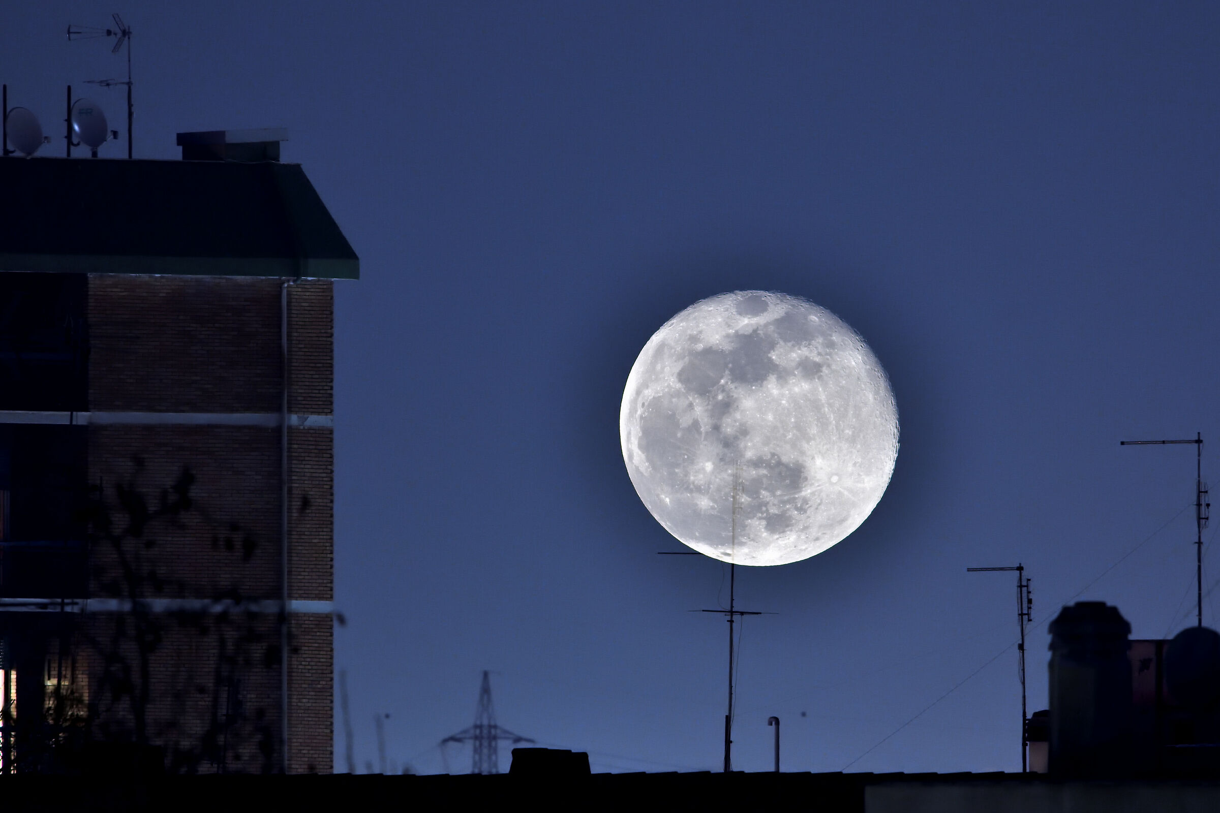 Overlooking the window