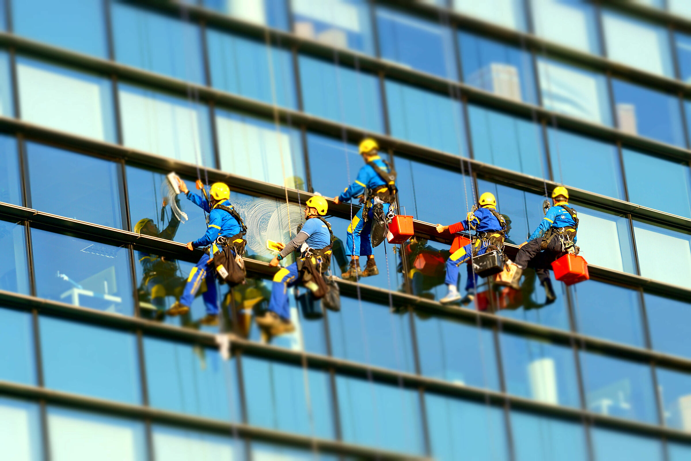 "Hanging by a thread"