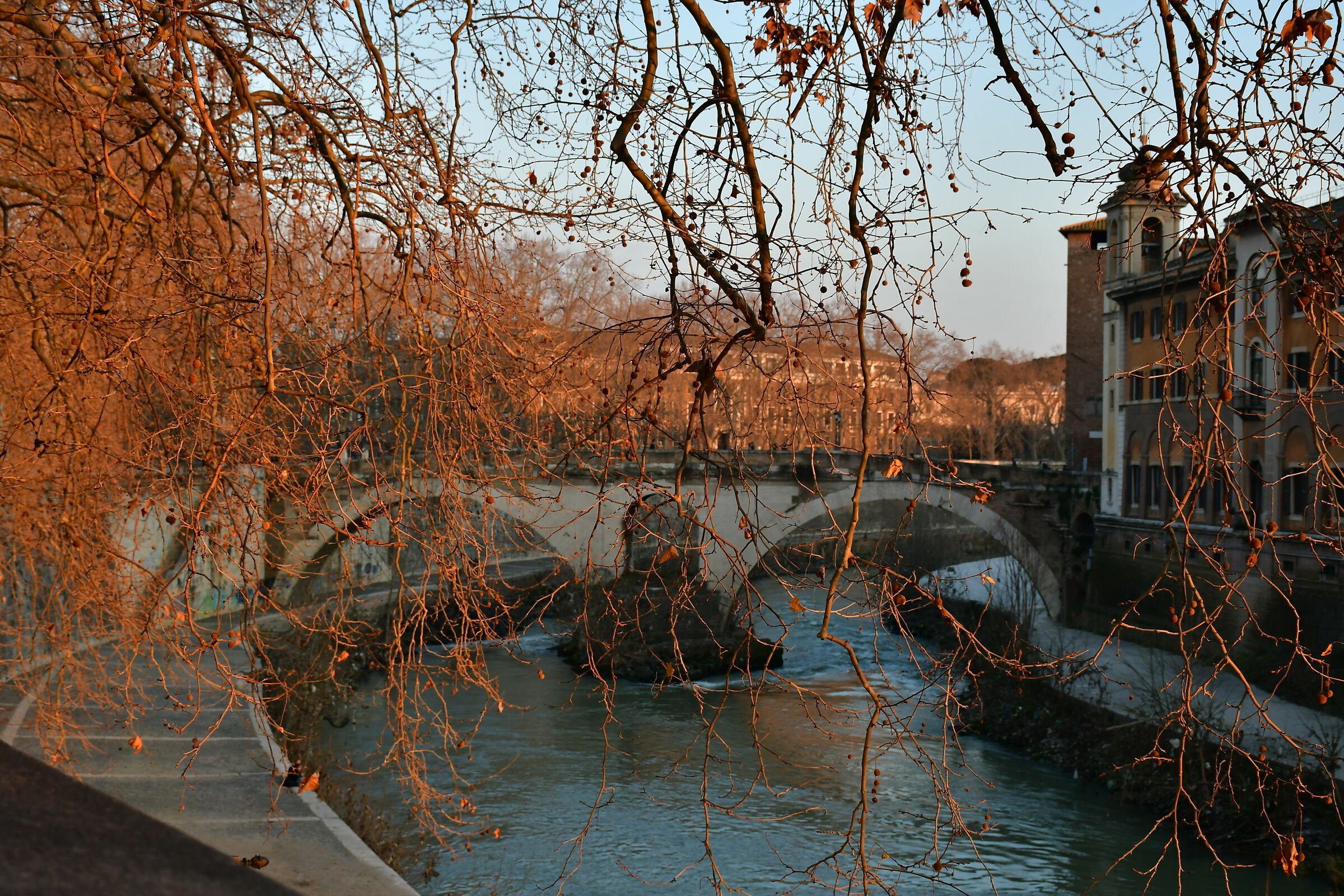 Sunset on the Tiber