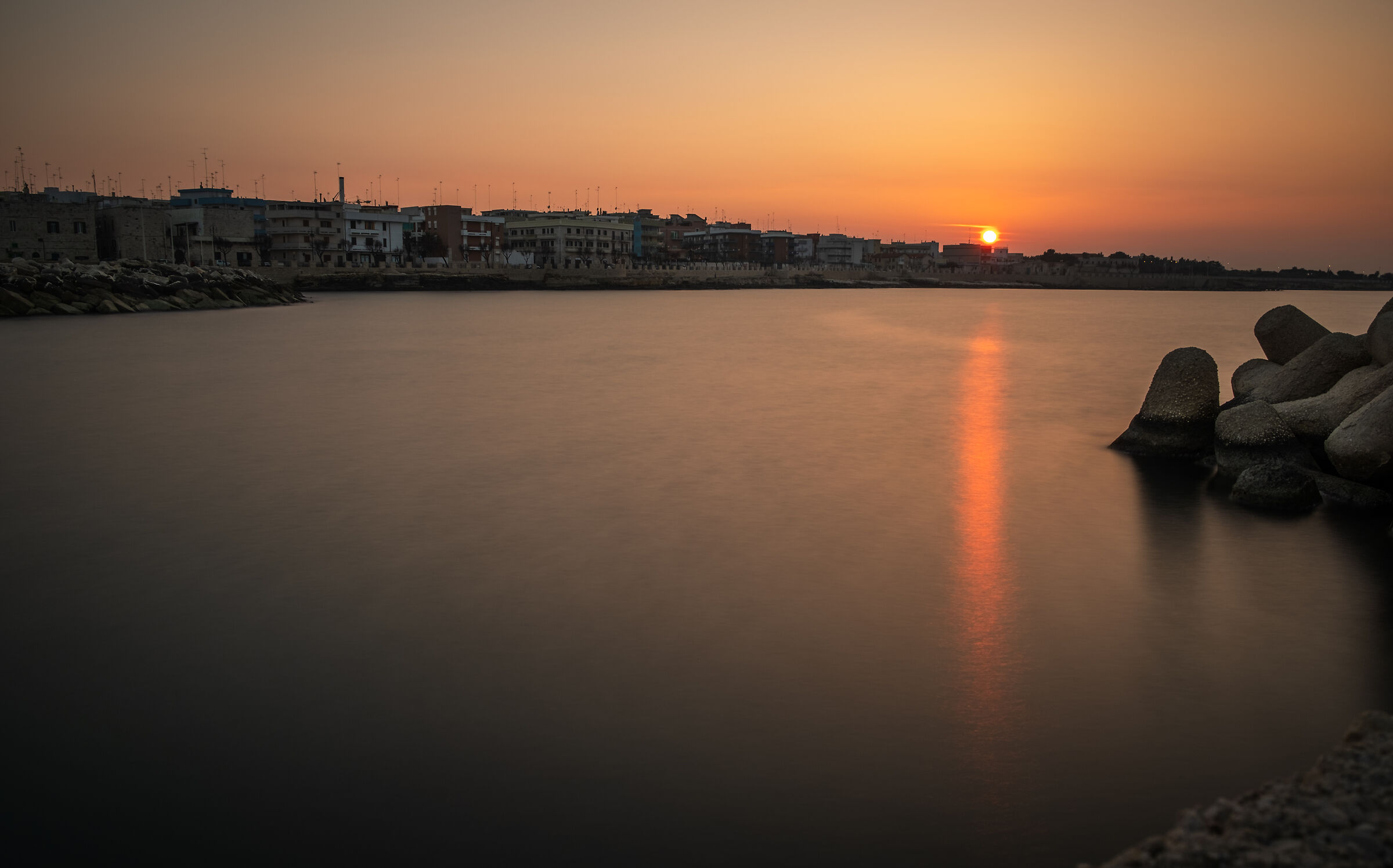 Tramonto a Giovinazzo