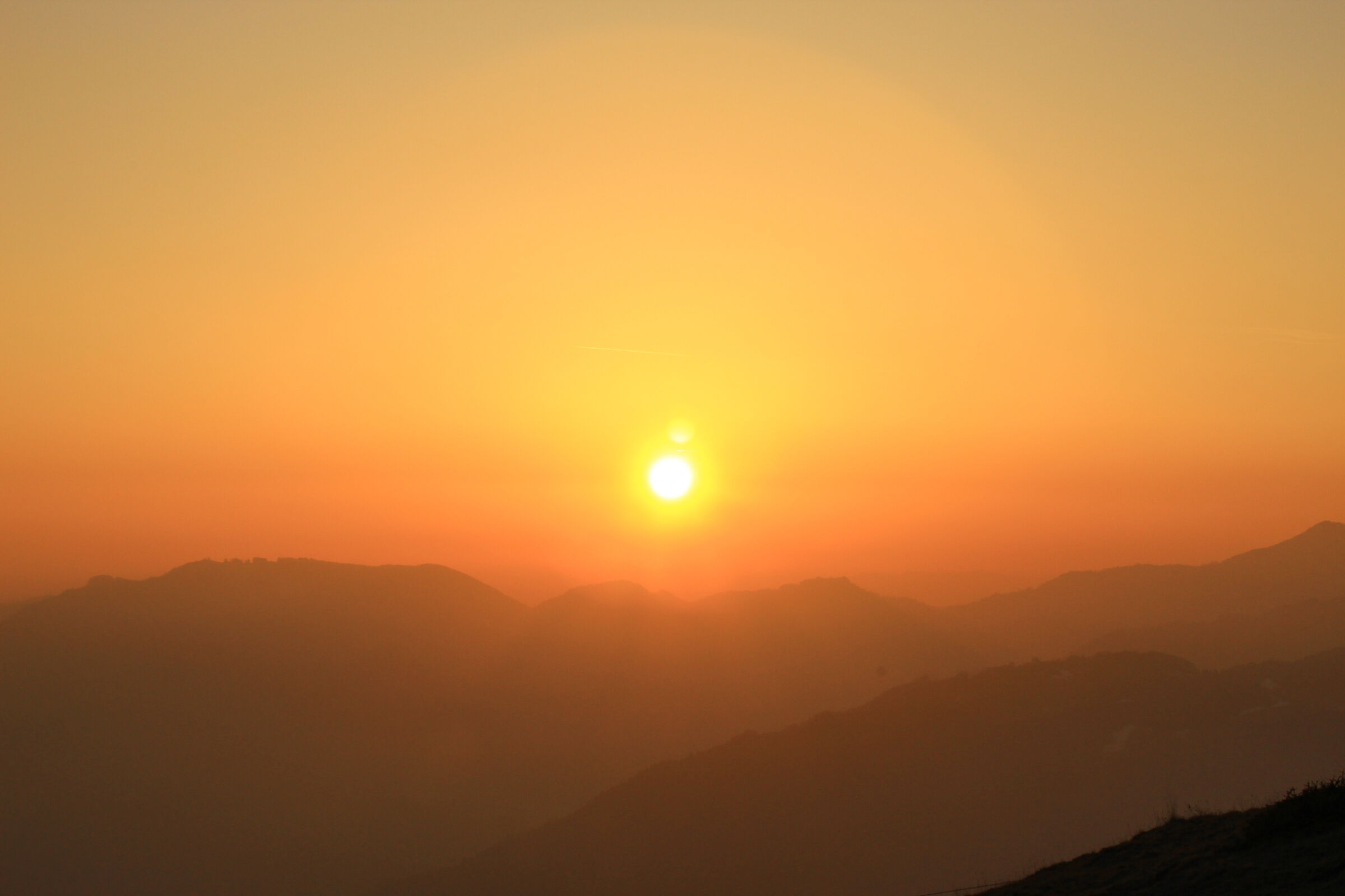 Sunset at Mount Farnobg