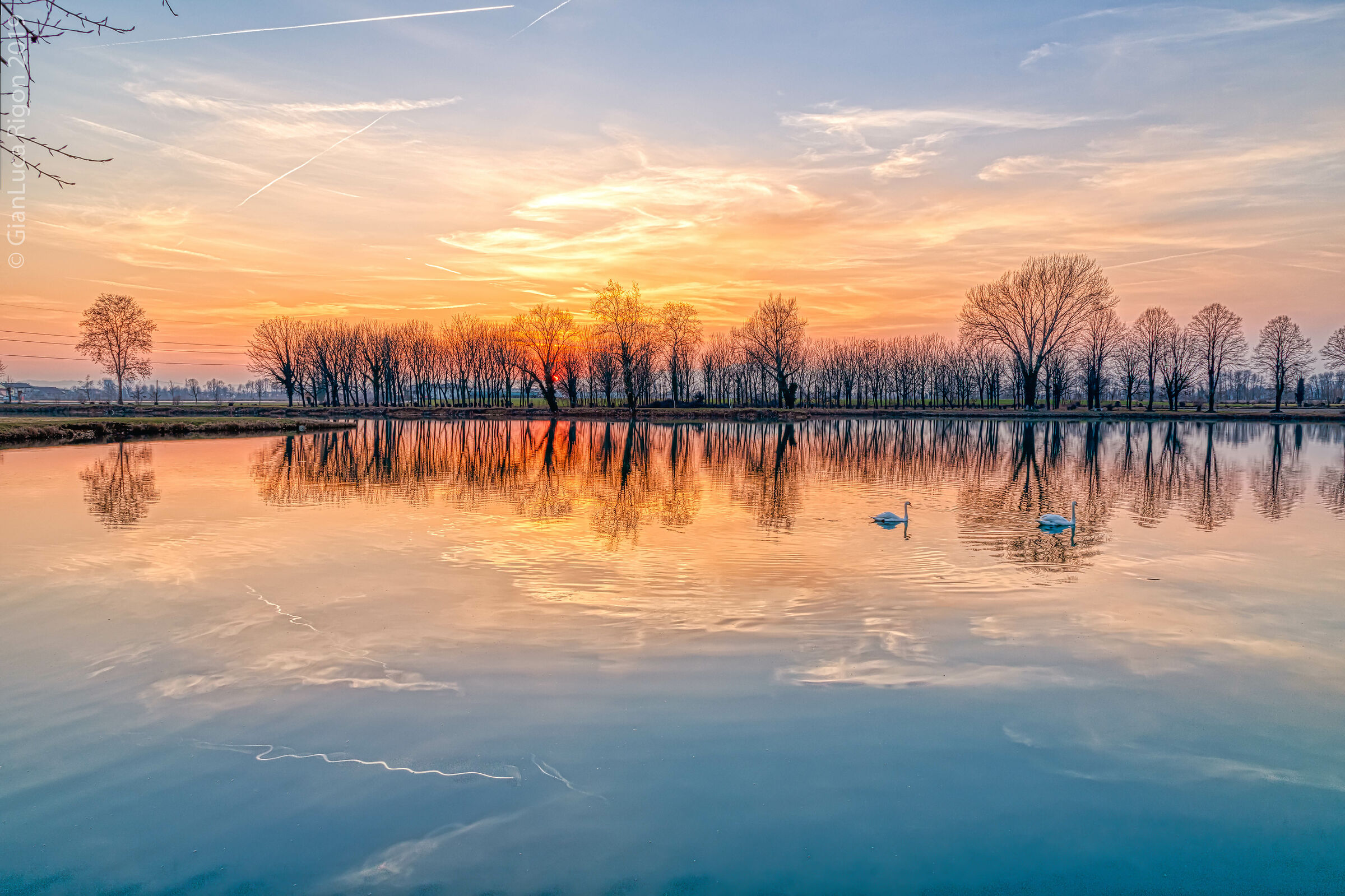 Pond at the Pilastroni