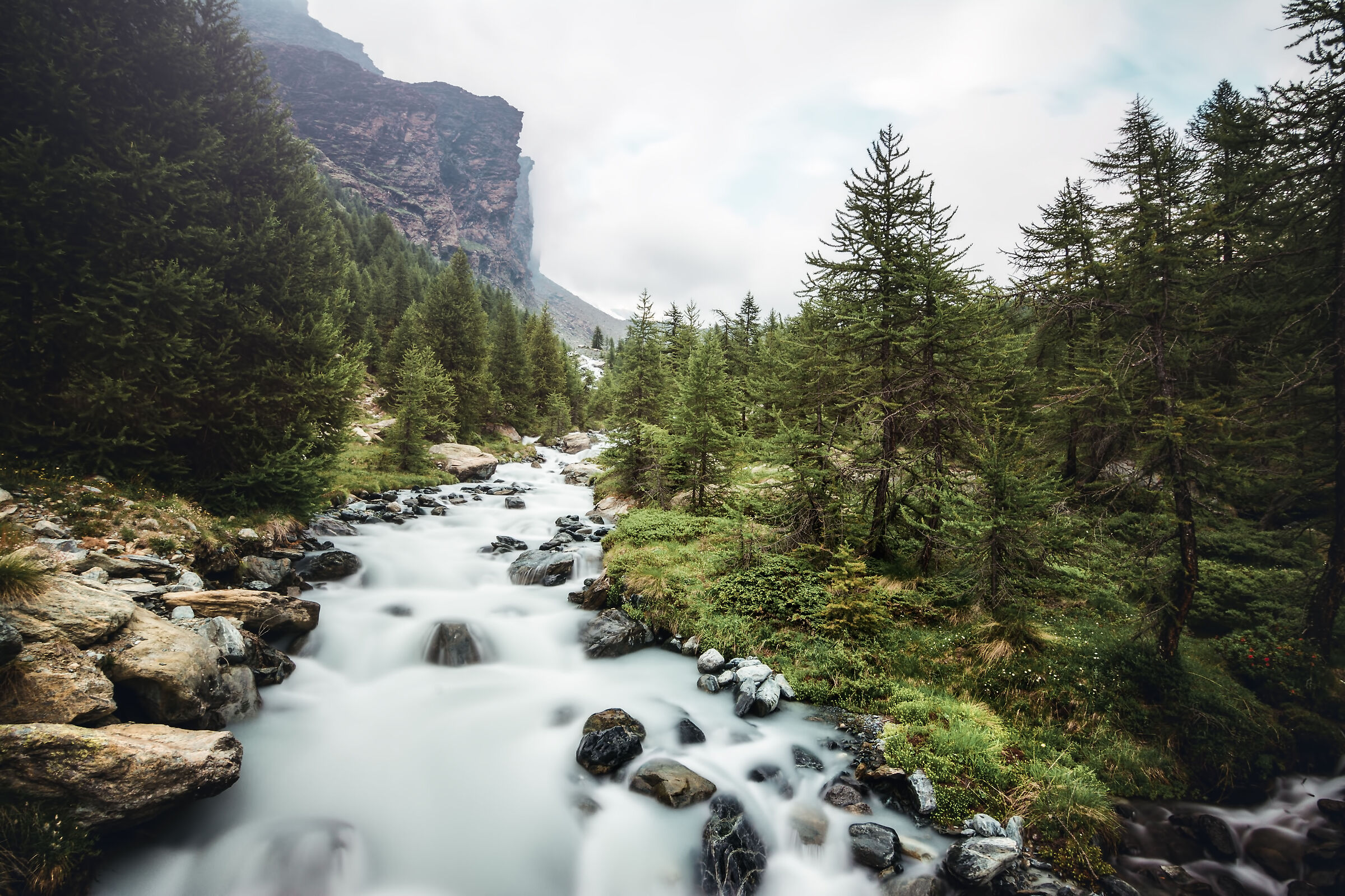 On the Blue Lake Road