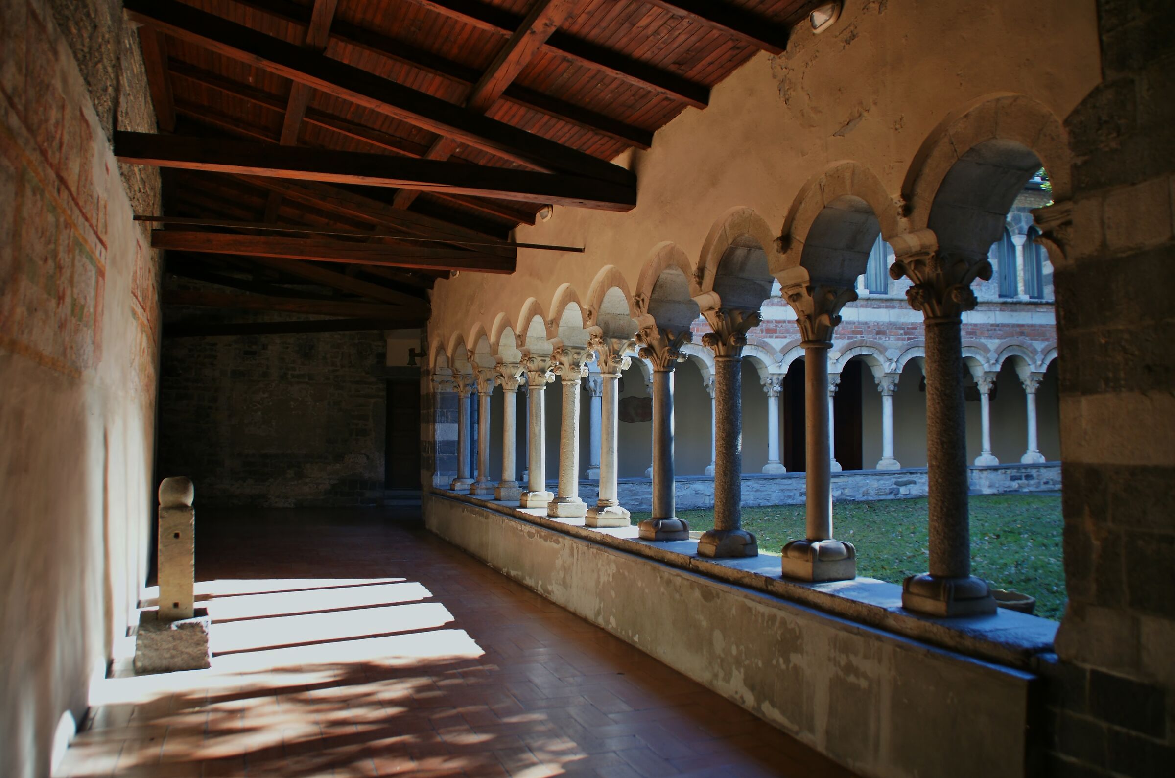 Cloister of Piona Abbey
