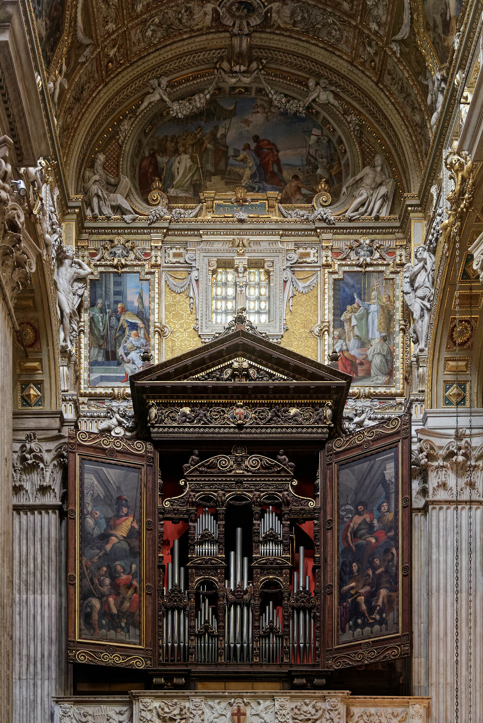 San Lorenzo (ge): l'organo