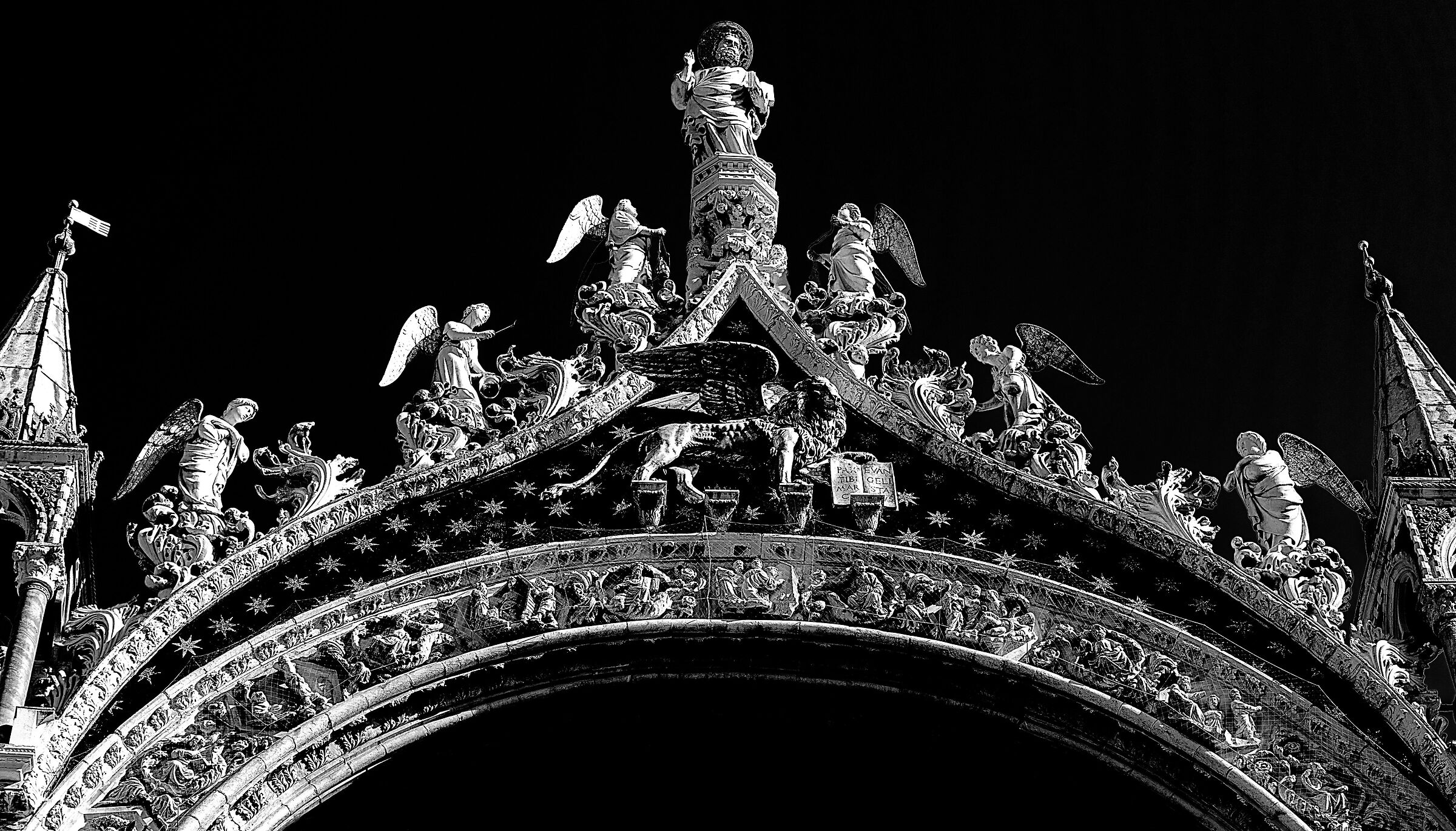 Dettaglio di San Marco in BN