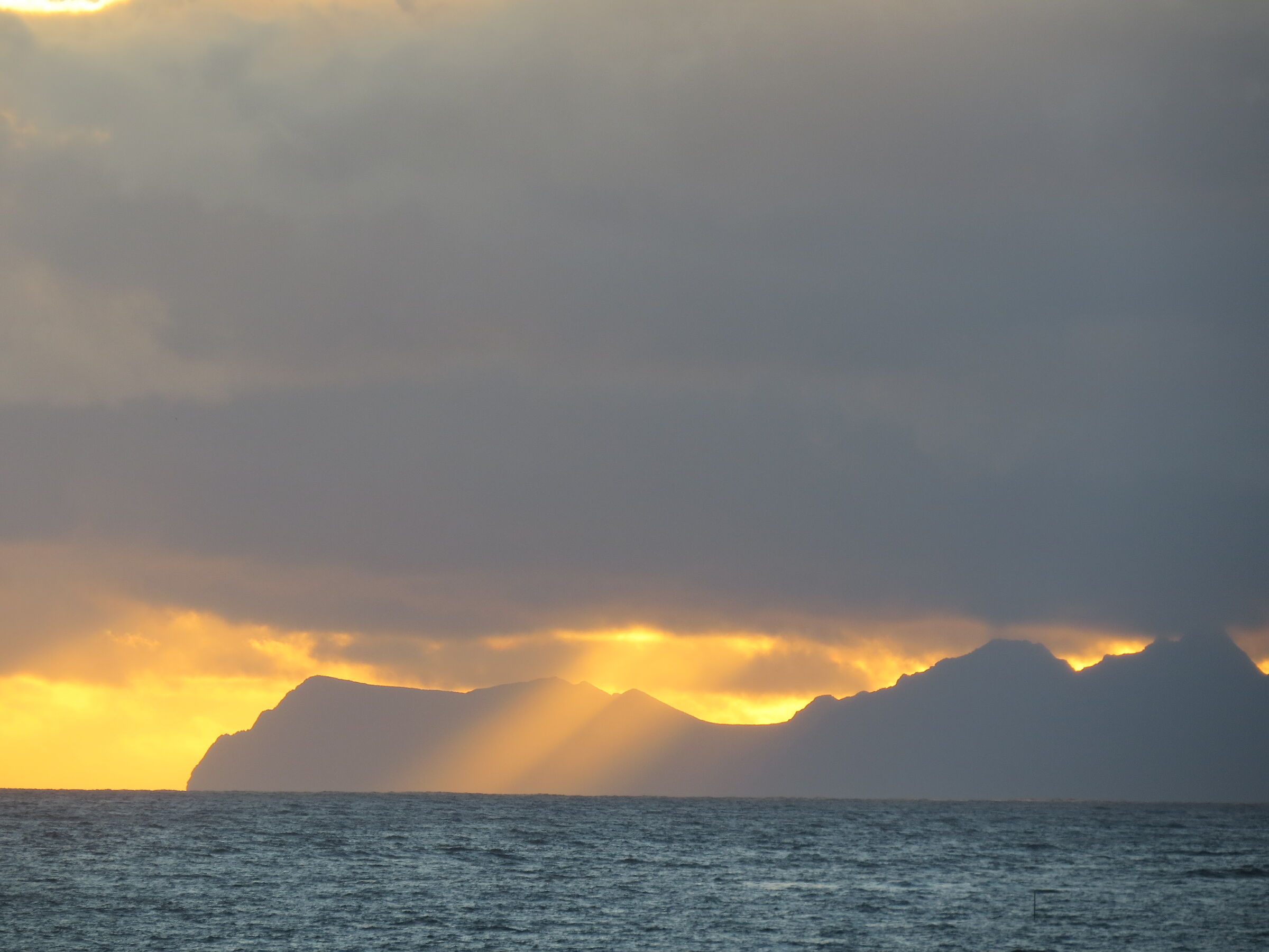Astonishing sundown, Autumn in Lofoten 2015