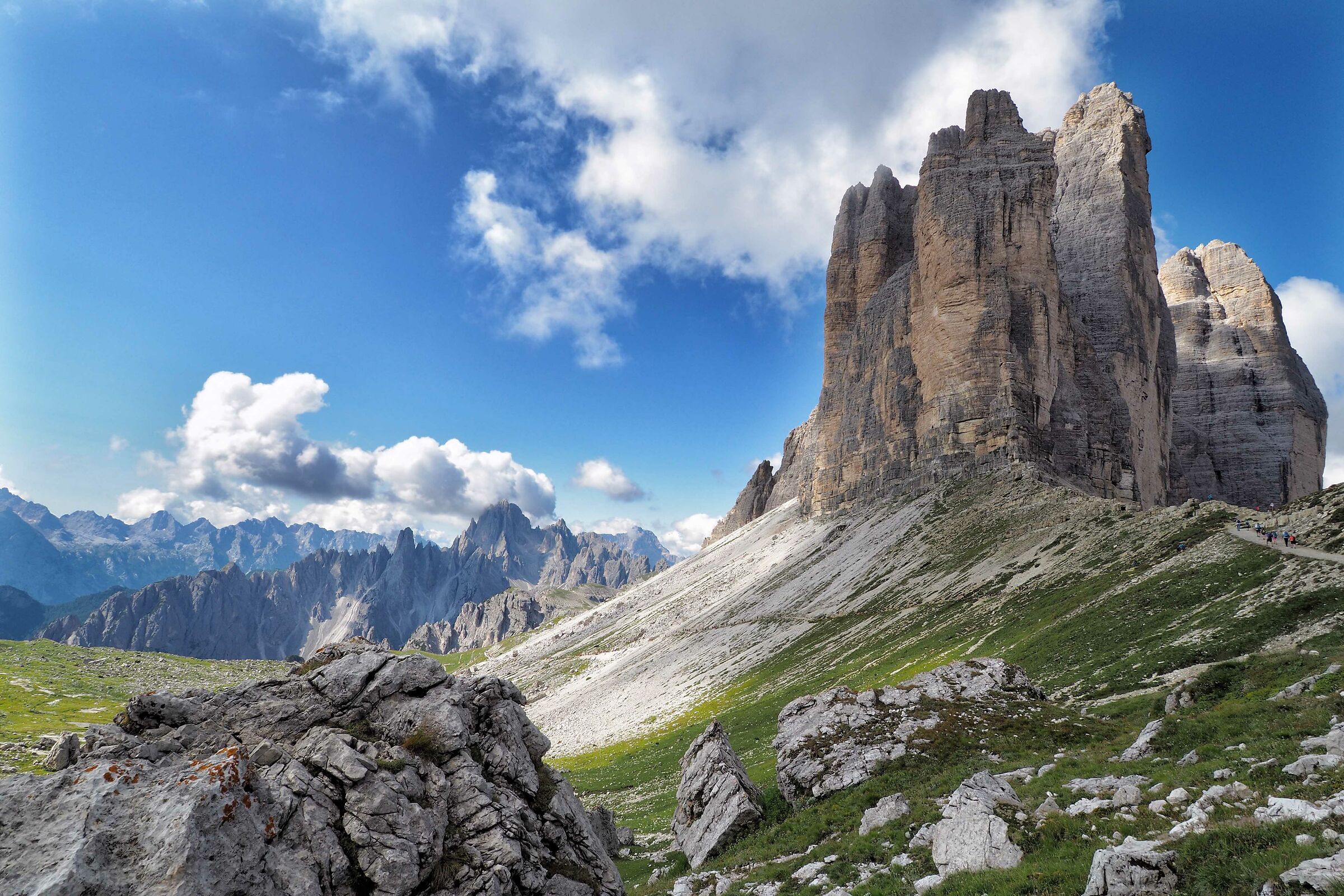 Three peaks of Lavaredo