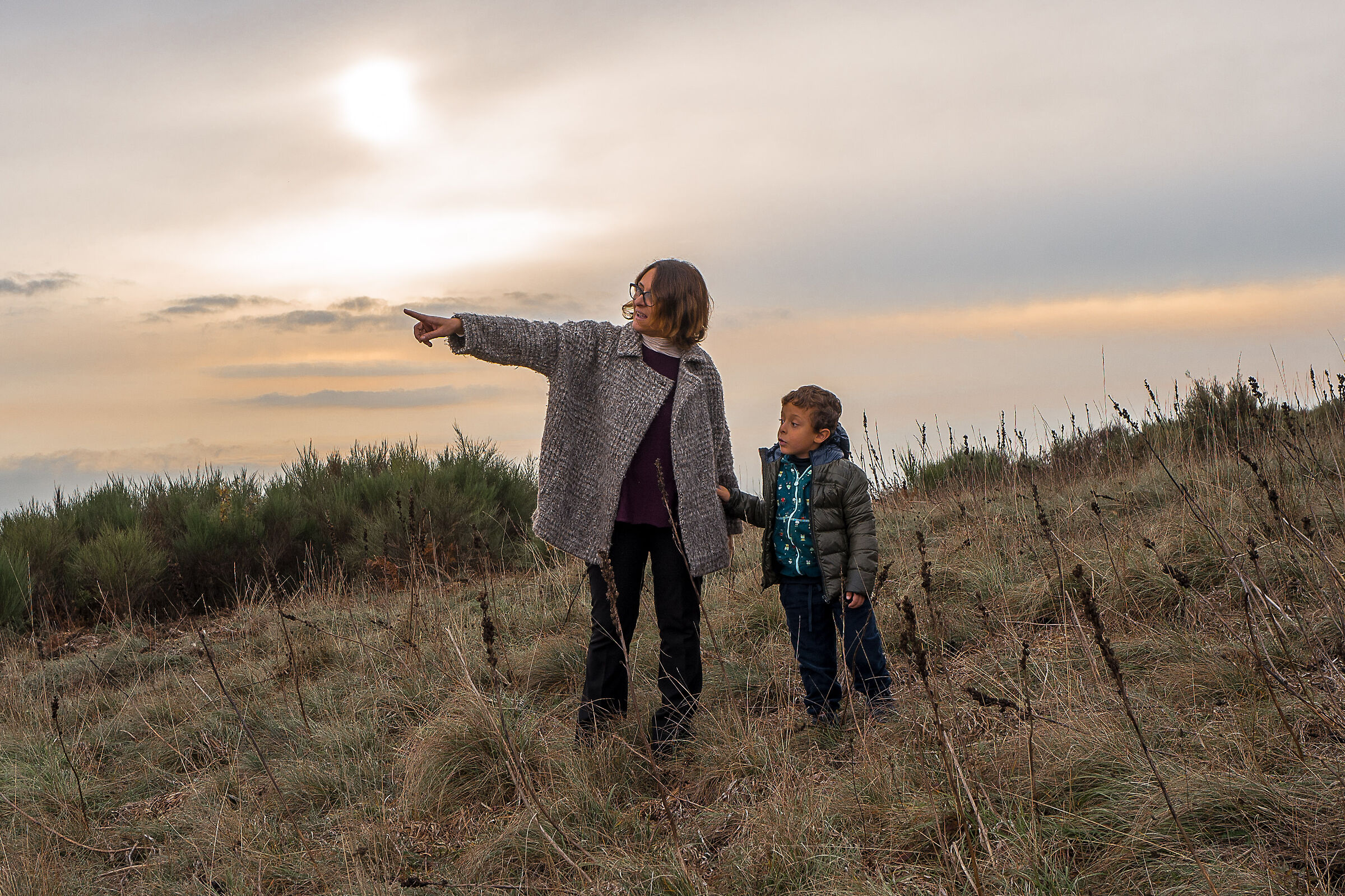 Tramonto vicino Cortona