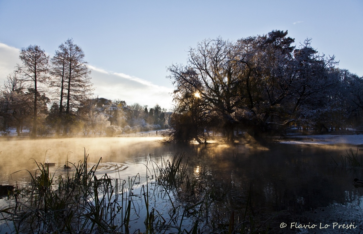 L'inizio di una fredda giornata