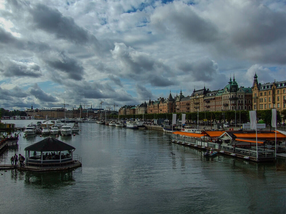 Stockholm and its clouds