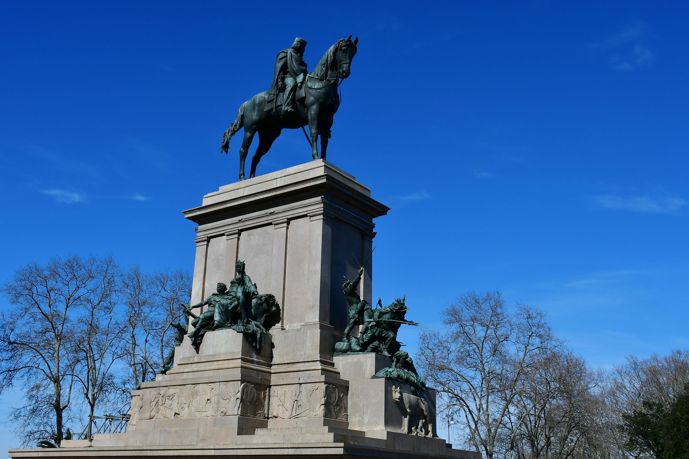 Roma, Monumento a Giuseppe Garibaldi