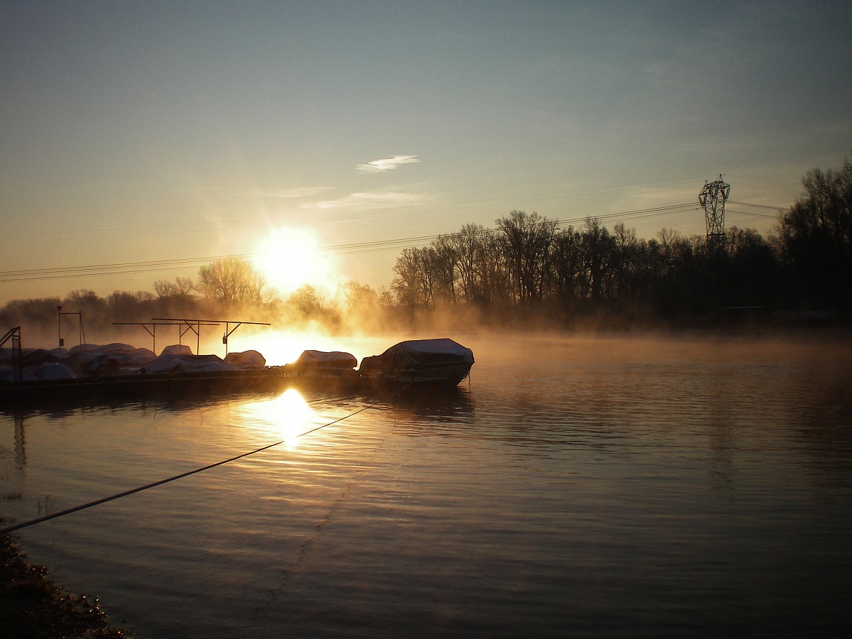 Sunrise in Bereguardo