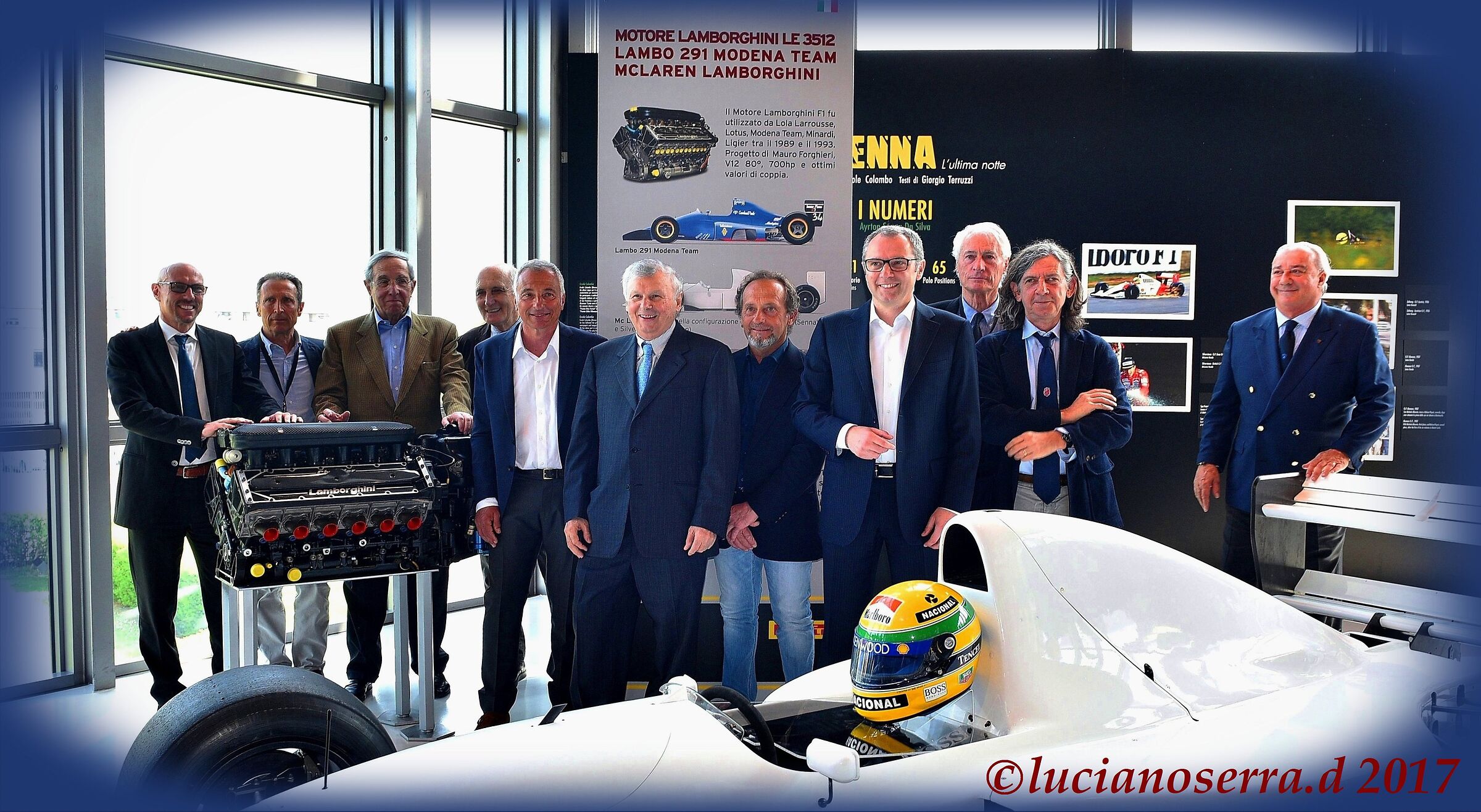 The souvenir photo of the inauguration on April 12, 2017