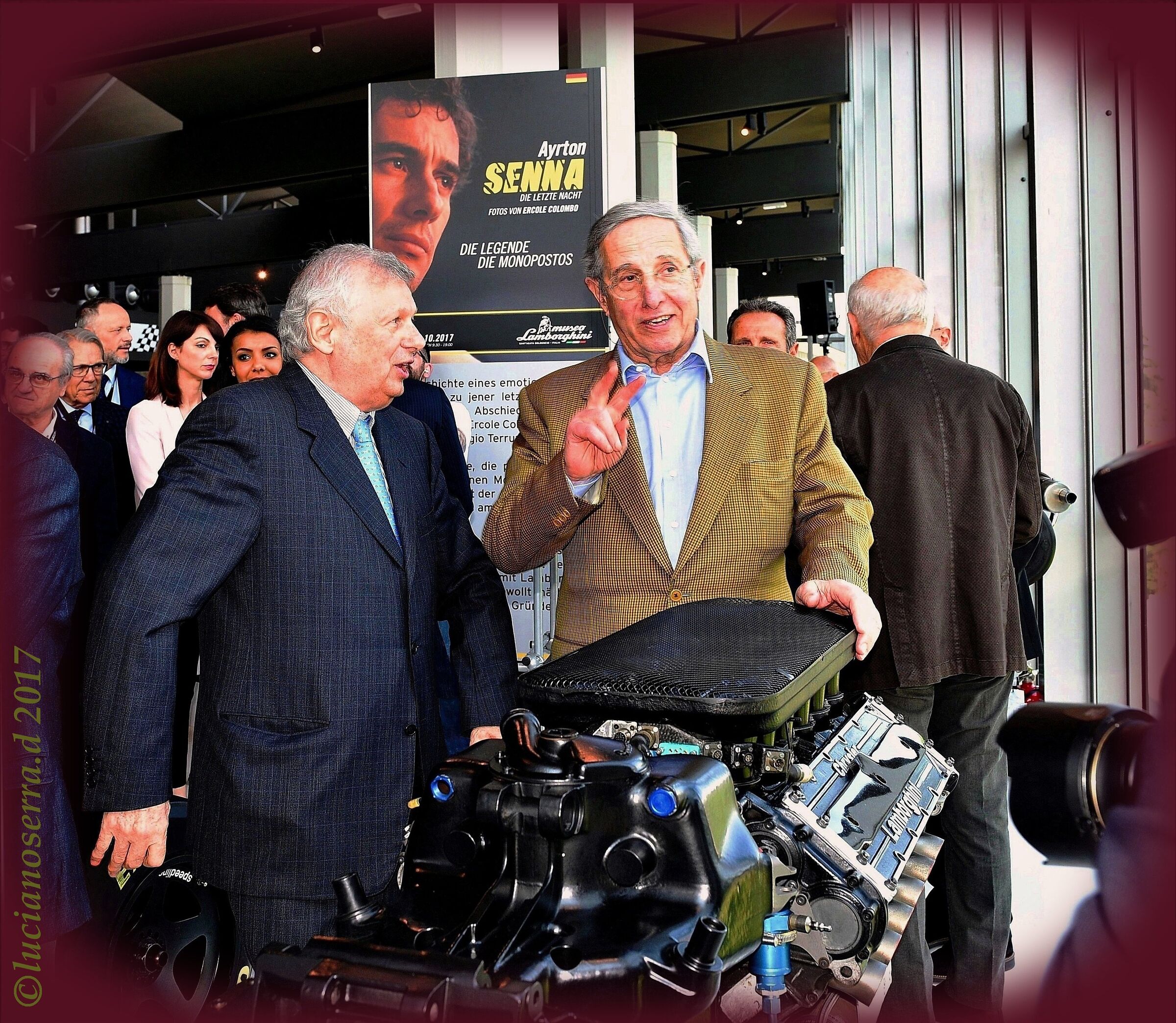 Ercole Colombo, photographer and engineer Mauro Forghieri