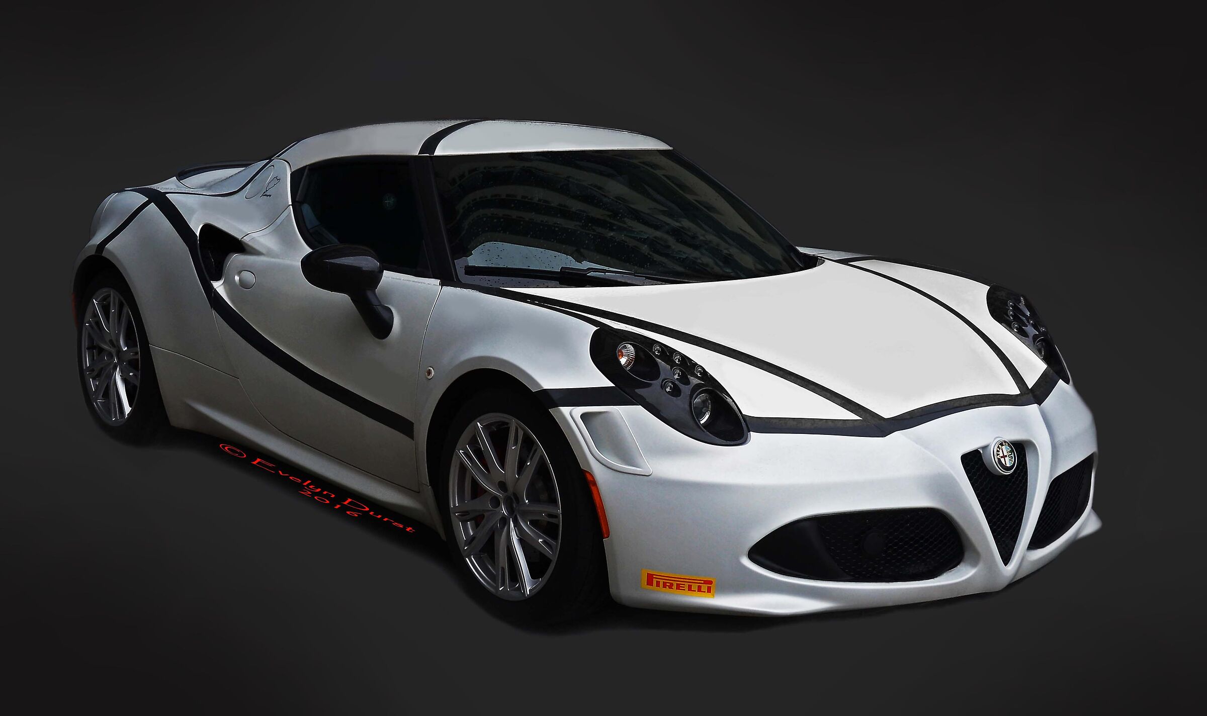 Alfa Romeo 4c of the record on the Nürburgring