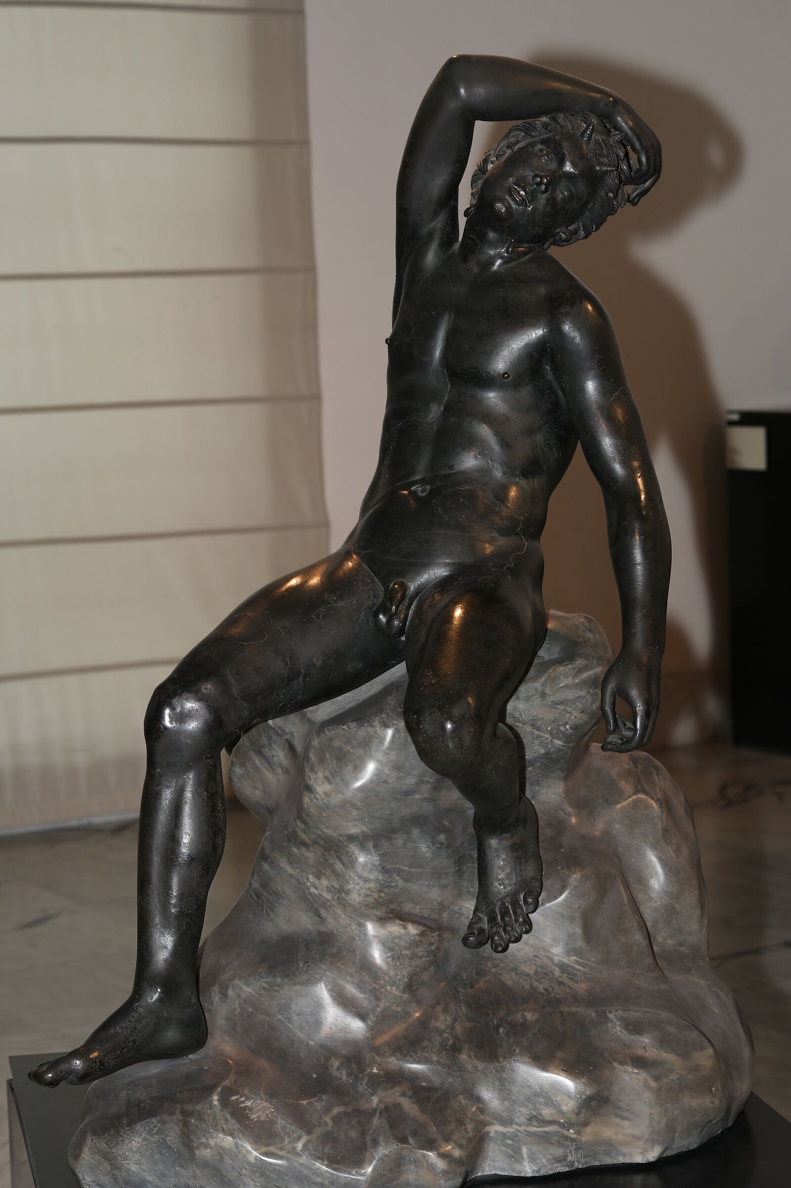 Napoli Museo Archeologico Nazionale Satiro dormiente