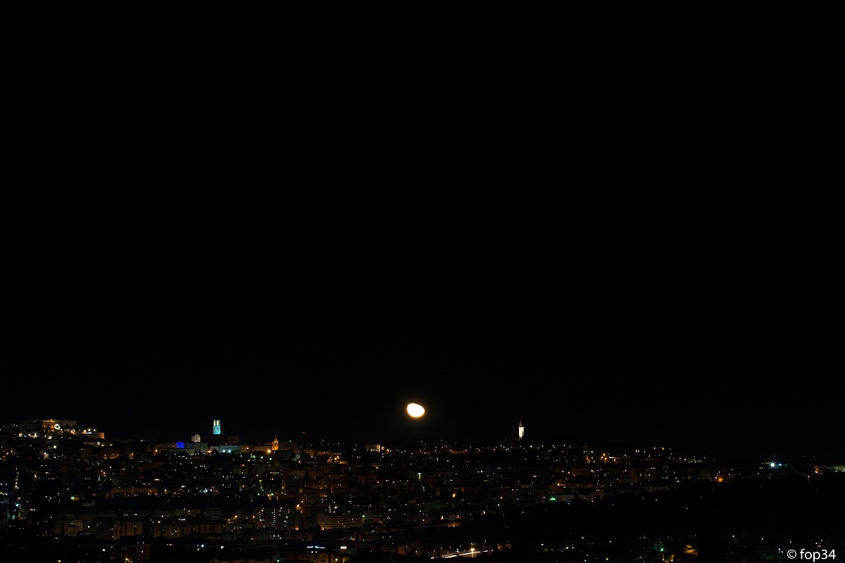 Perugia at night