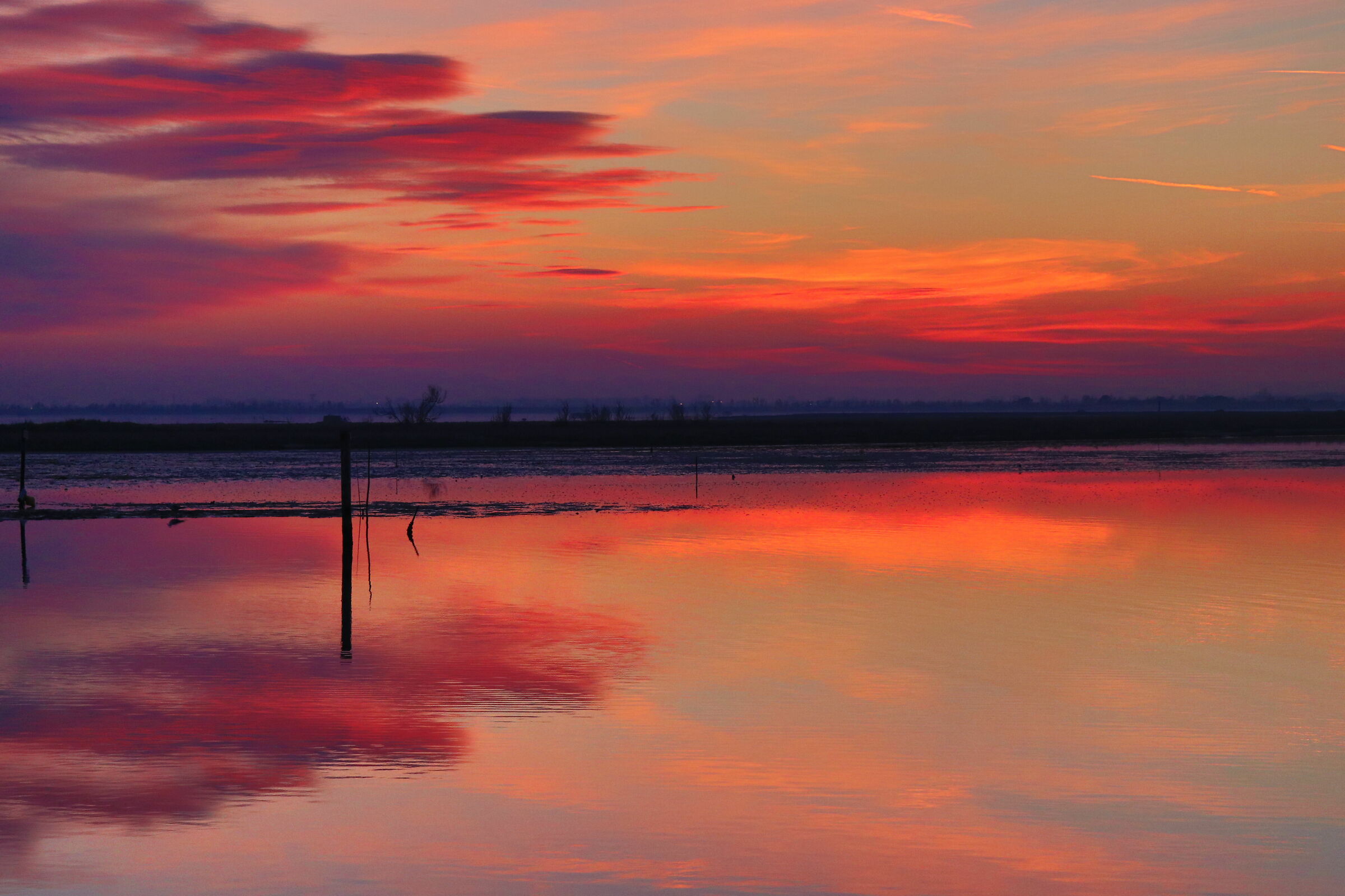 Tramonto allo specchio