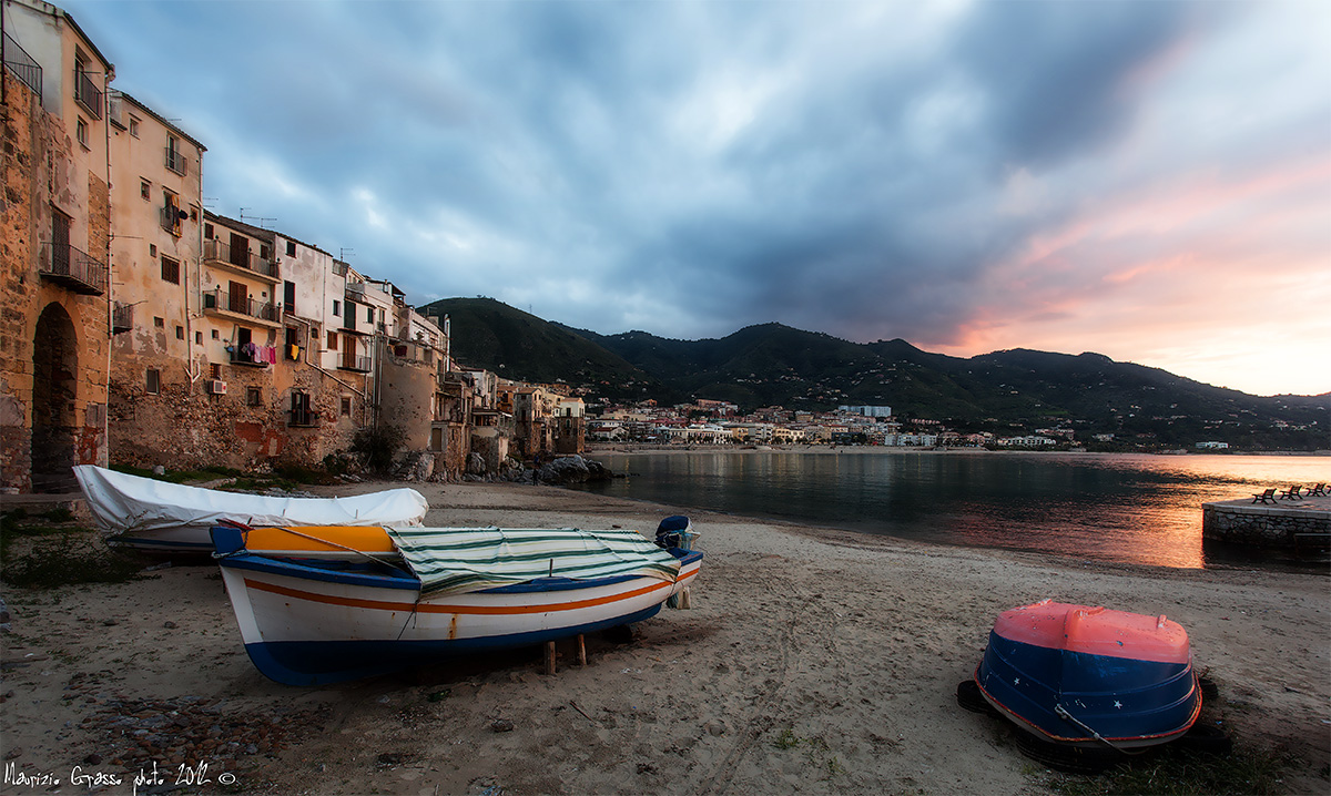 Last lights of ... Cefalu