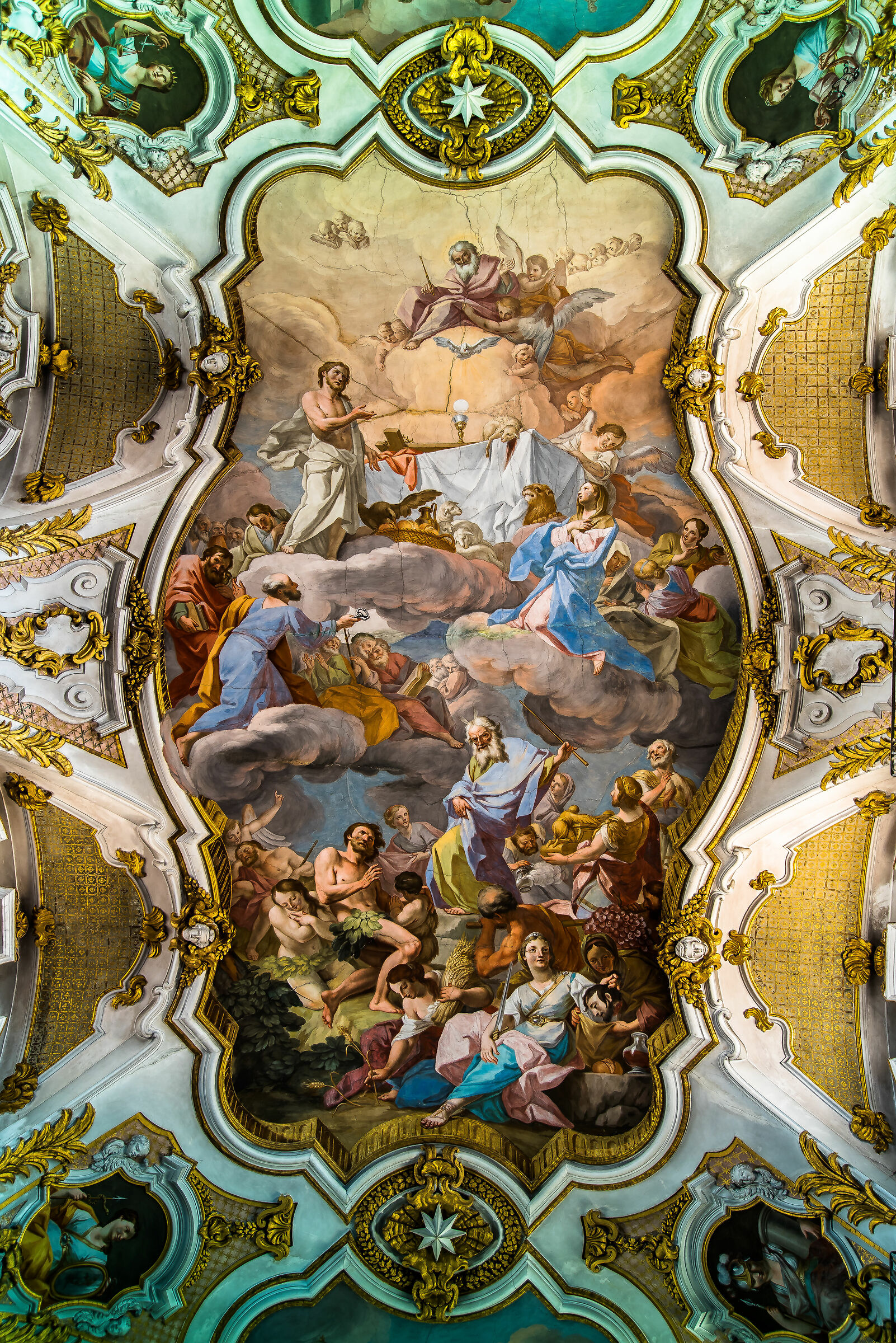 The triumph of the SS. Sacramento. Olivio Sozzi (Ispica)