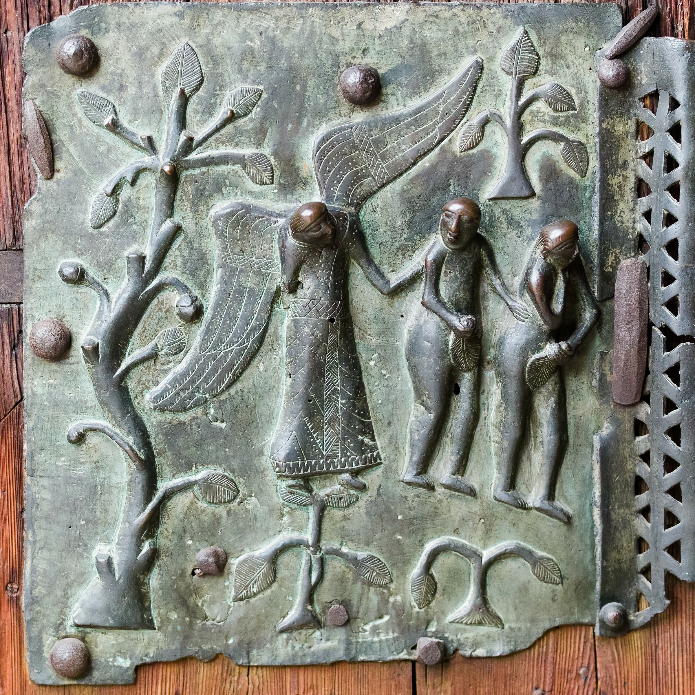 "Cacciatqa di Adamo ed Eva dal paradiso" in S. Zen...