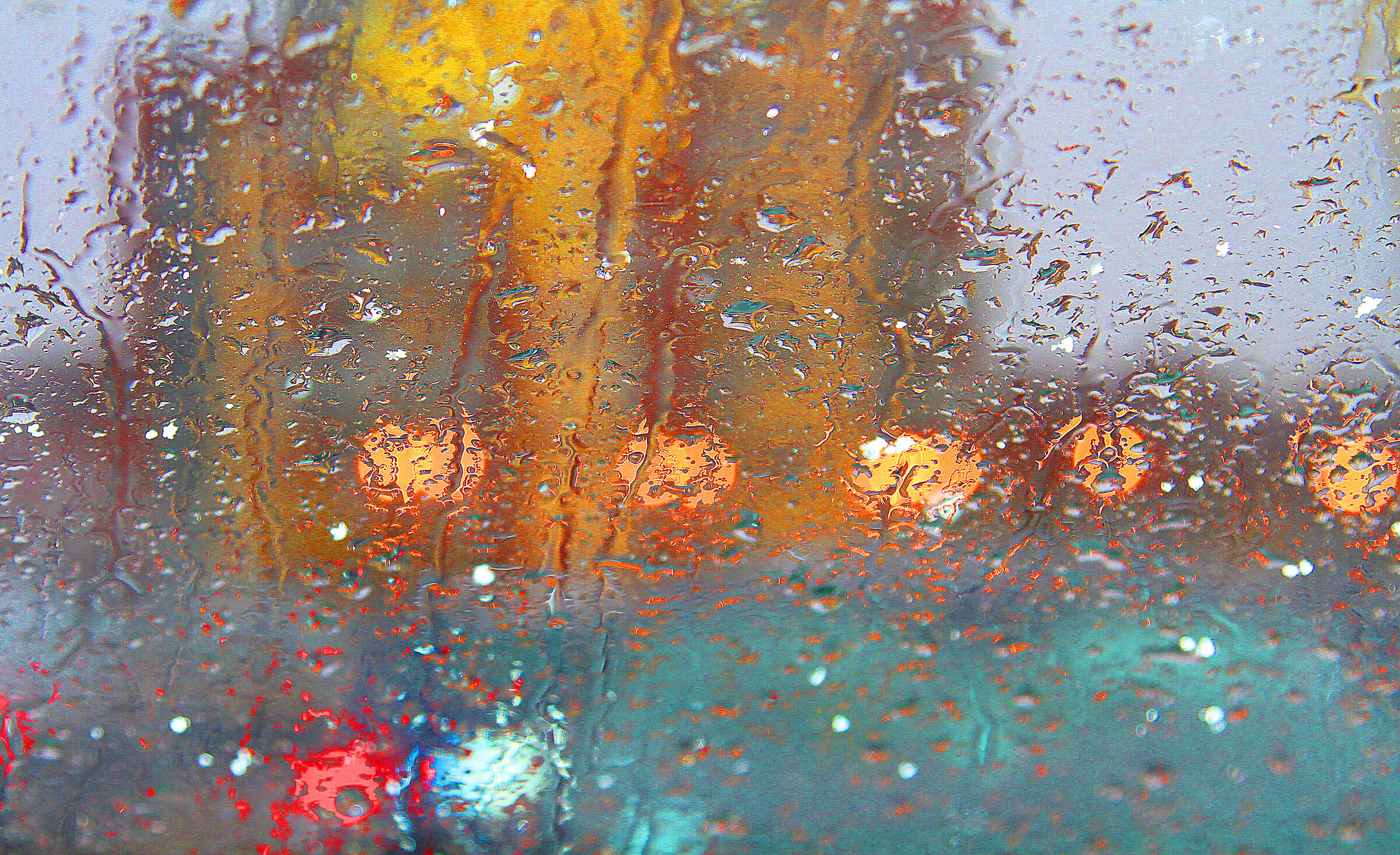 riflessi sul bagnato