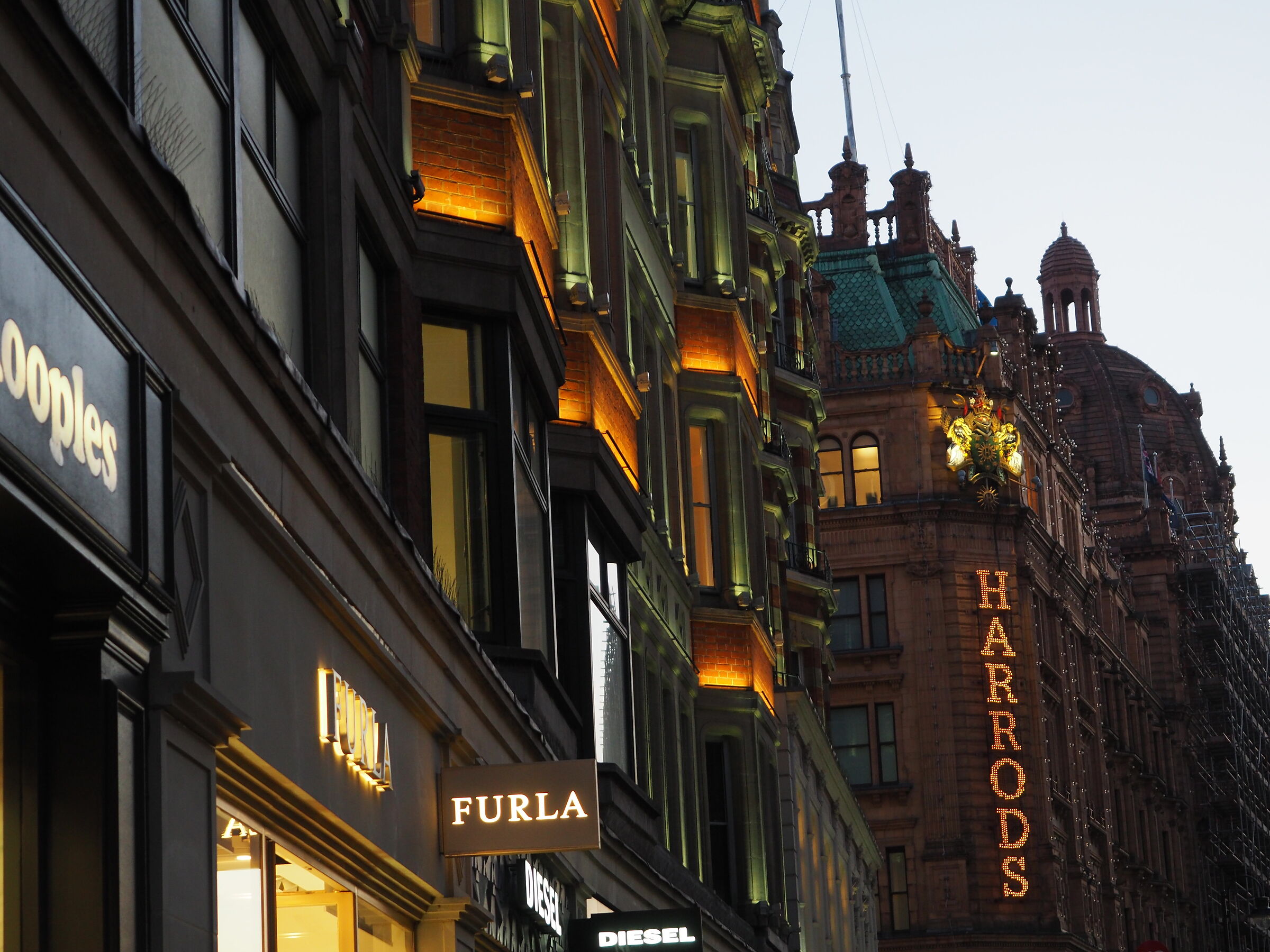 Harrods warehouses