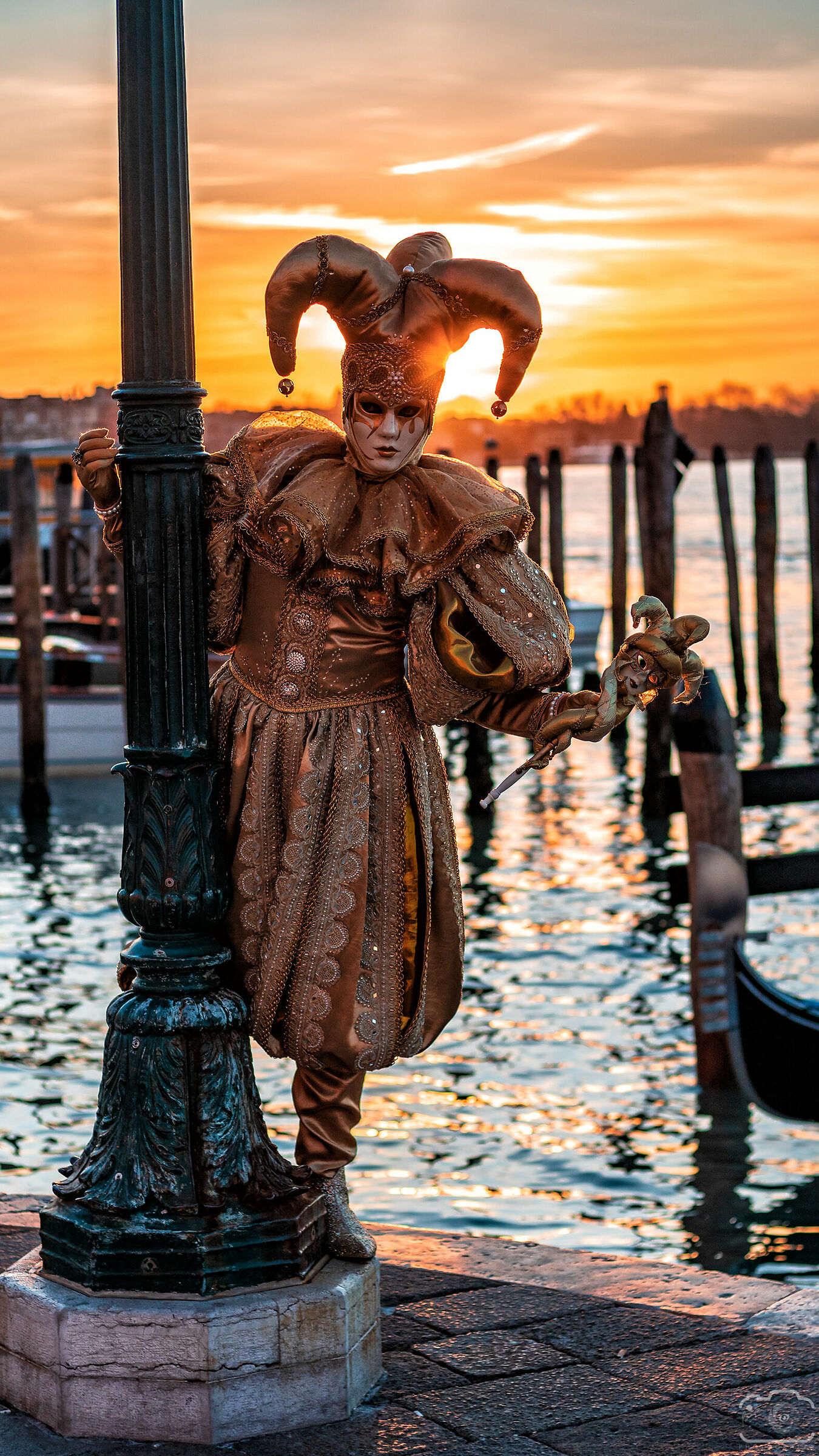 The sunrise in San Marco