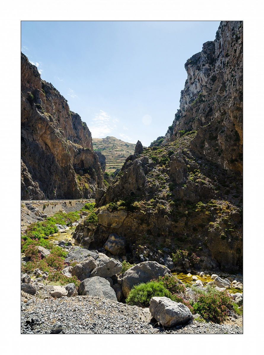 Un verde rigagnolo tra le montagne