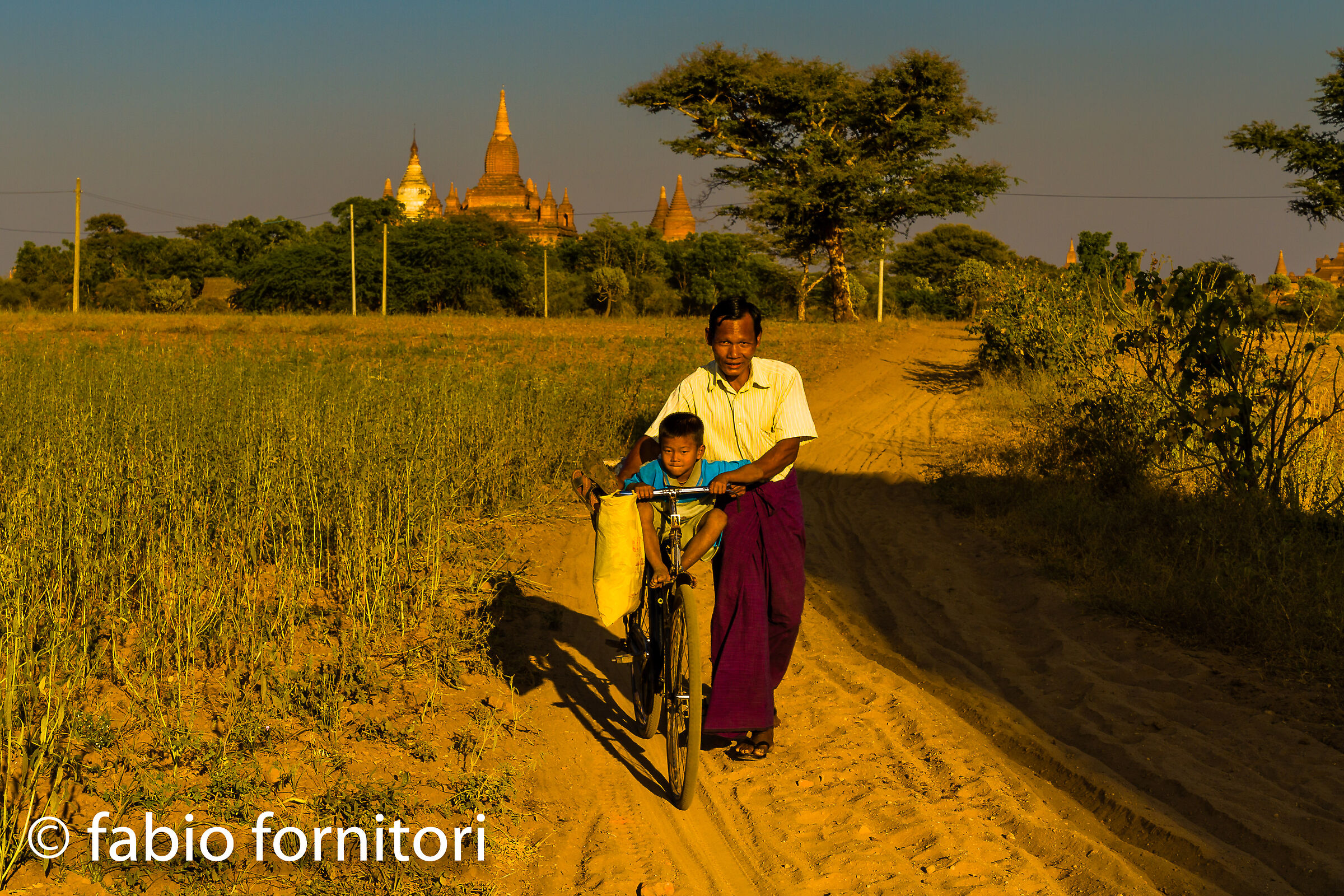 Burma by Bicycle , Bagan Man, Myanmar, 2009