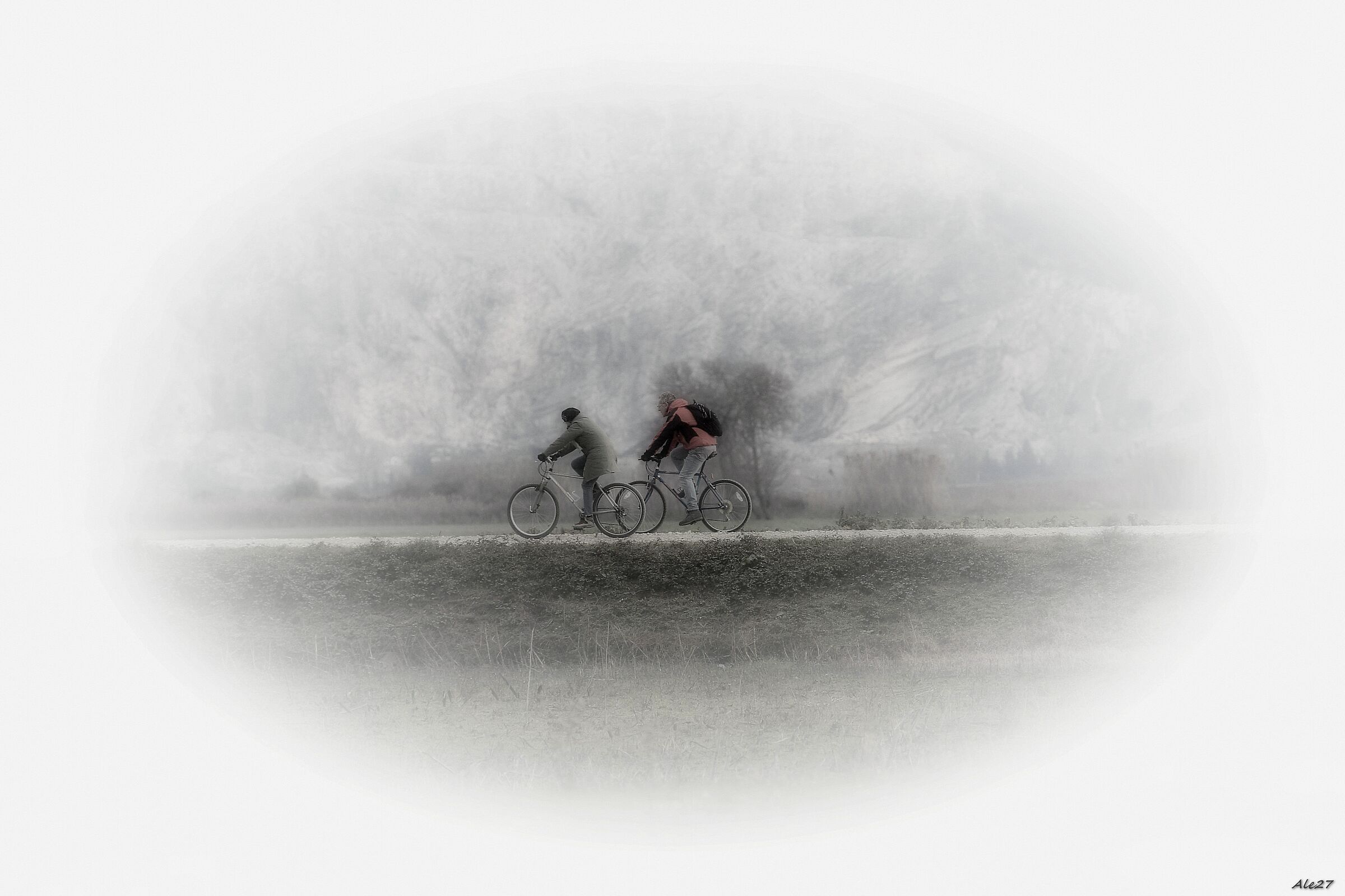 ... The two of us in the world and in the soul...