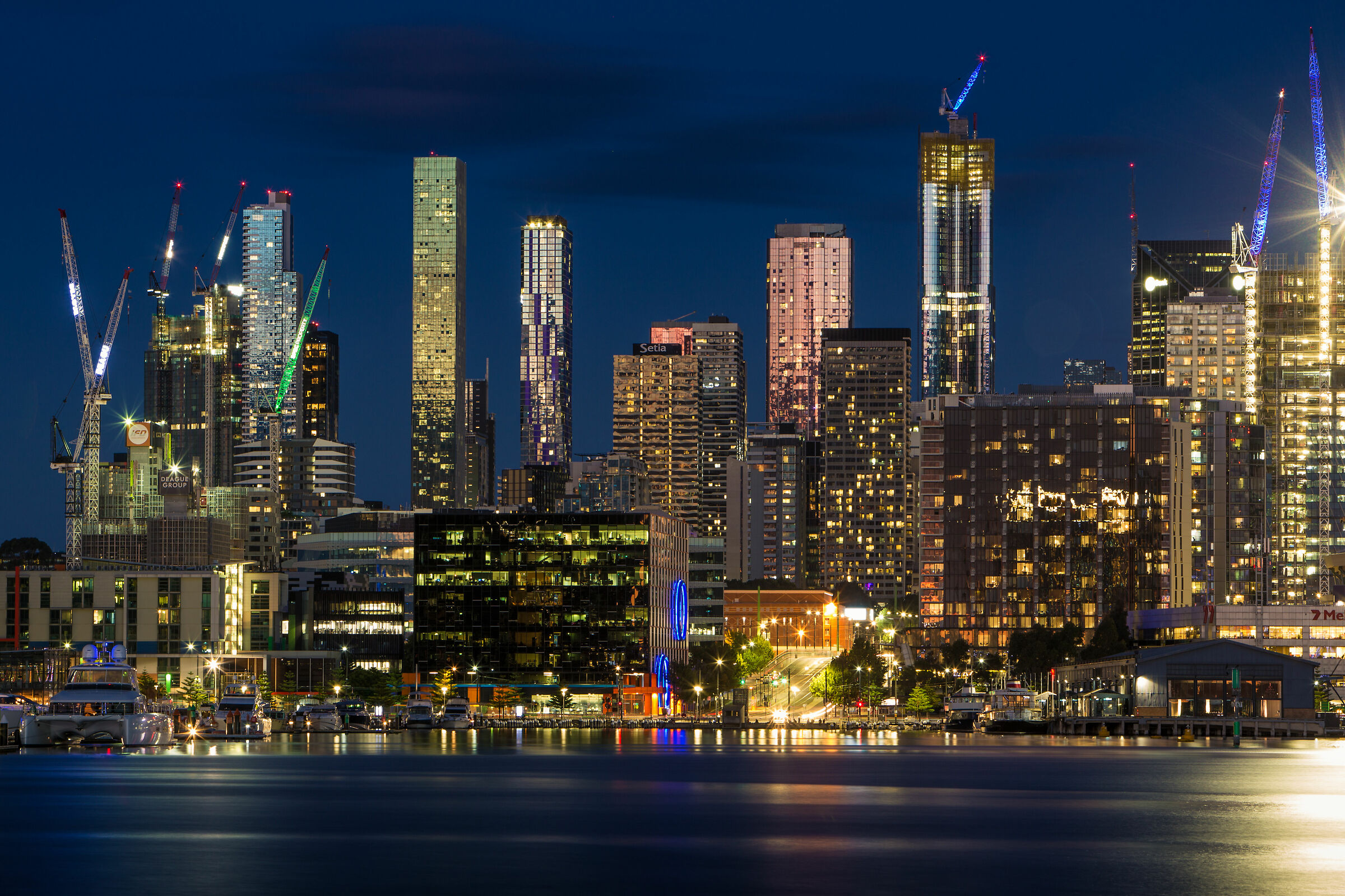 Late Sunsets in Melbourne