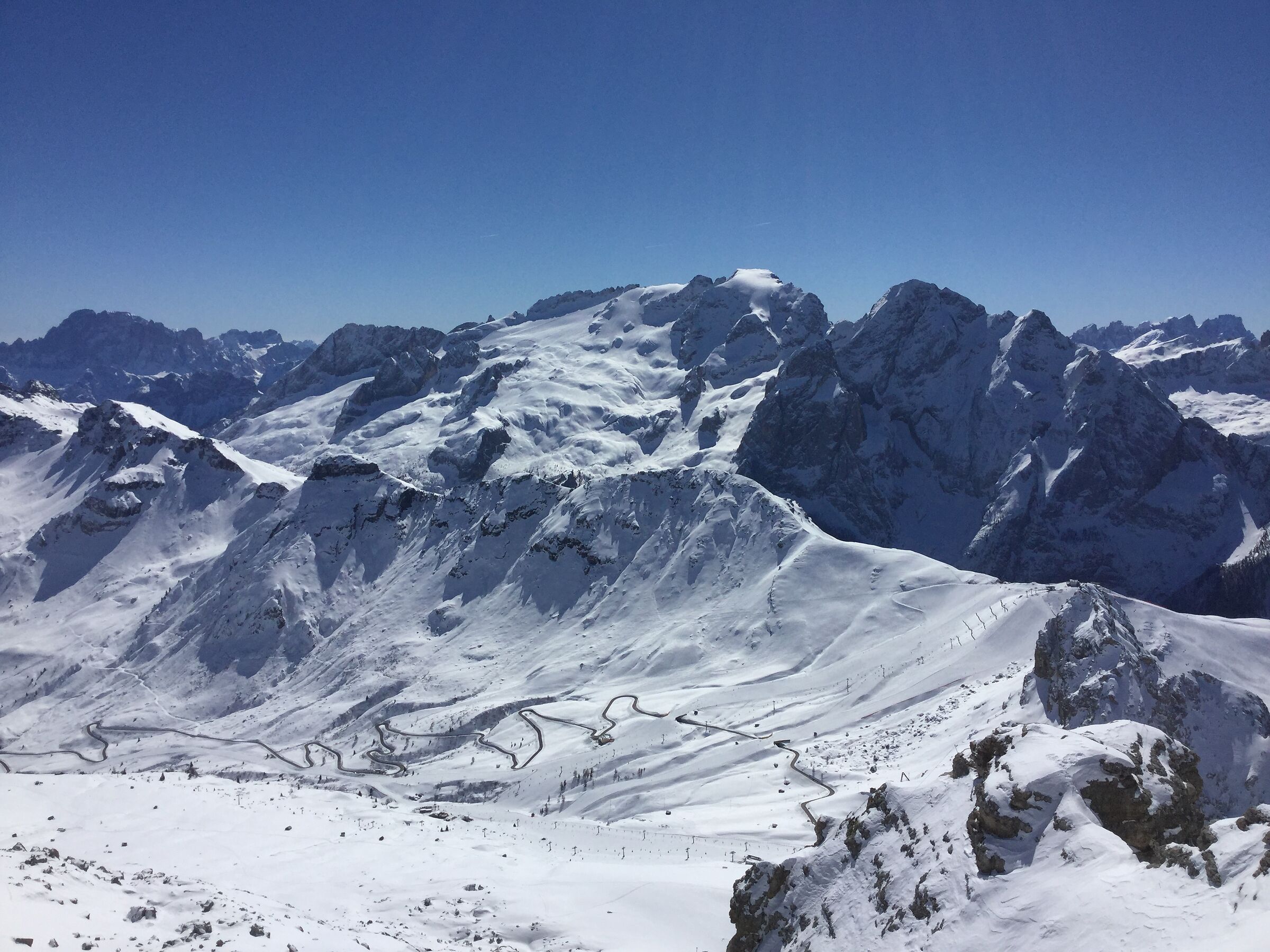 Marmolada e Passo Pordoi